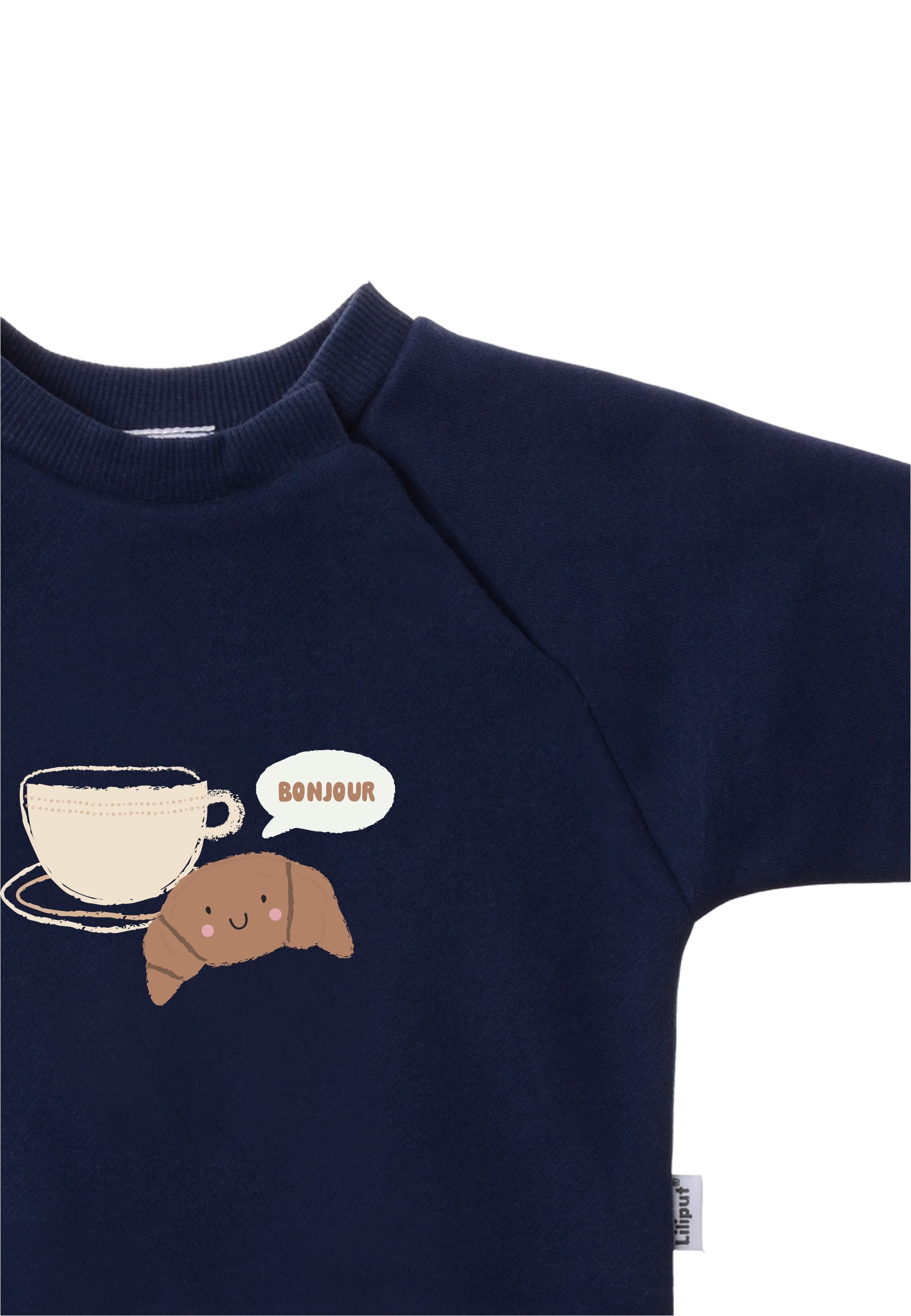 Liliput Sweatanzug »Croissant Bonjour«, (2 tlg.), bestehend aus Leggings und Sweatshirt
