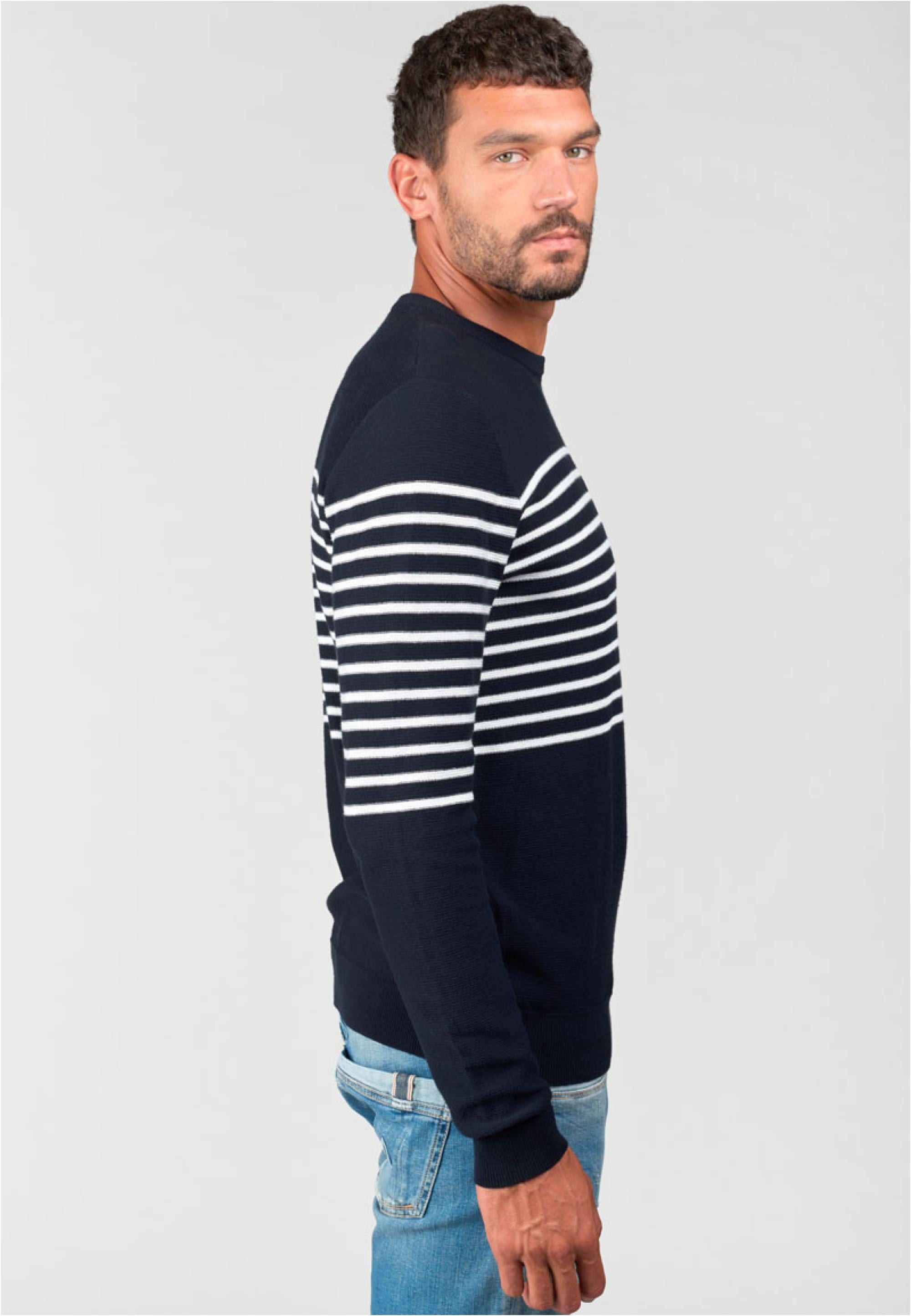 Le Temps Des Cerises Strickpullover »ORAS«, mit modischen Streifen