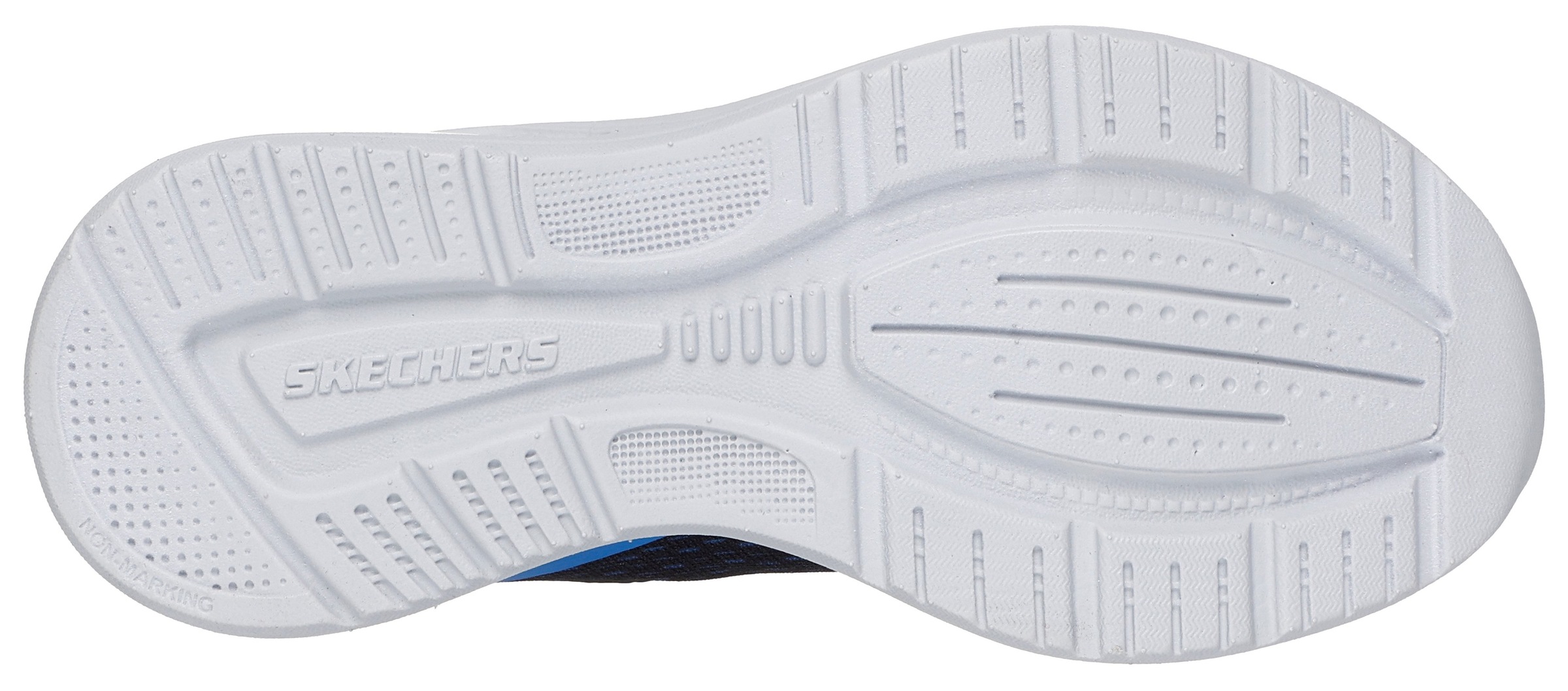 Skechers Sneaker »MICROSPEC MAX ADVANCE«, Freizeitschuh mit Klettverschluss, Größenschablone zum Download