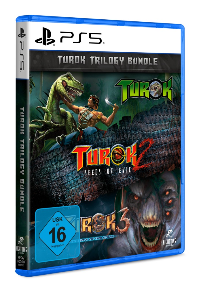 ATARI Spielesoftware »Turok Trilogy Bundle« PlayStation 5