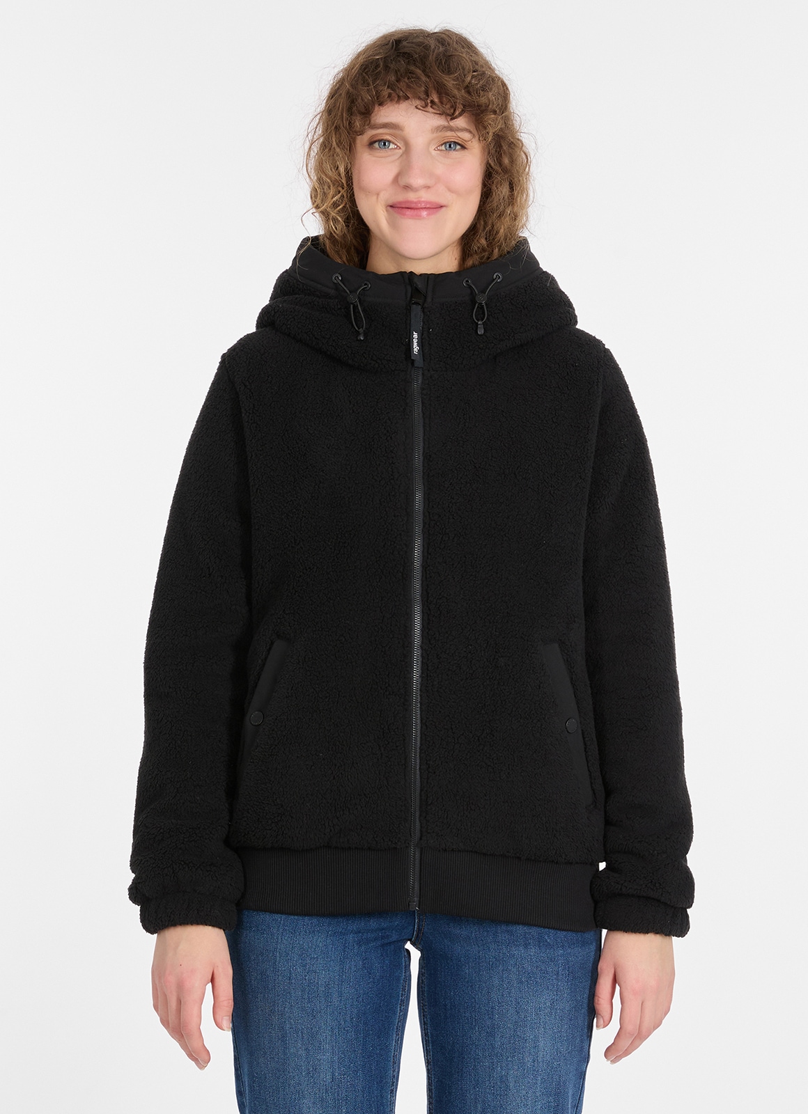 Ragwear Fleecejacke "COUSY SHORT", mit Kapuze günstig online kaufen