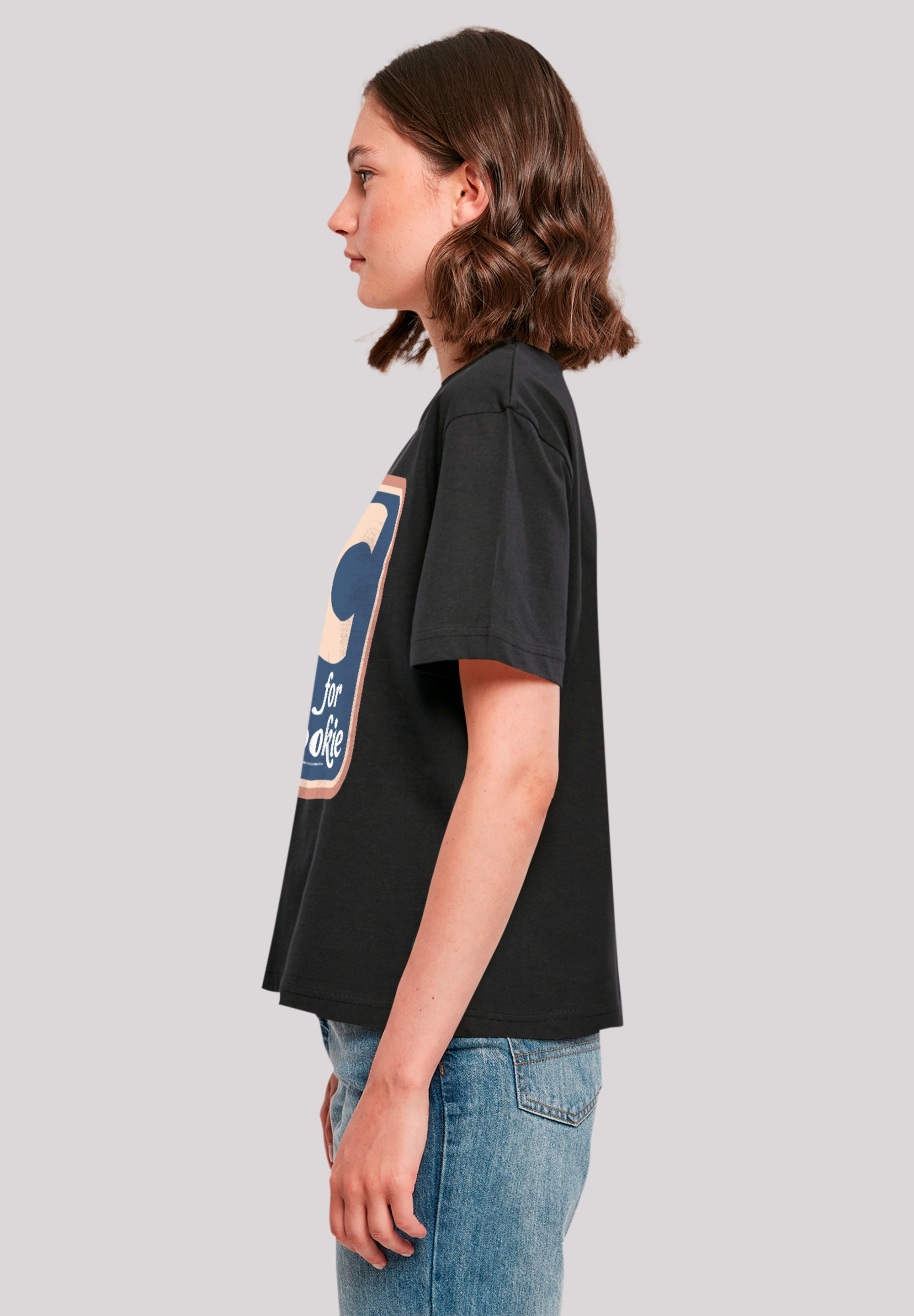 F4NT4STIC T-Shirt »Sesamstraße C is for Cookie«, Premium Qualität, Weihnachts-Kollection