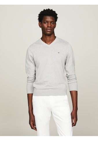 V-Ausschnitt-Pullover »CLASSIC COTTON V NECK«