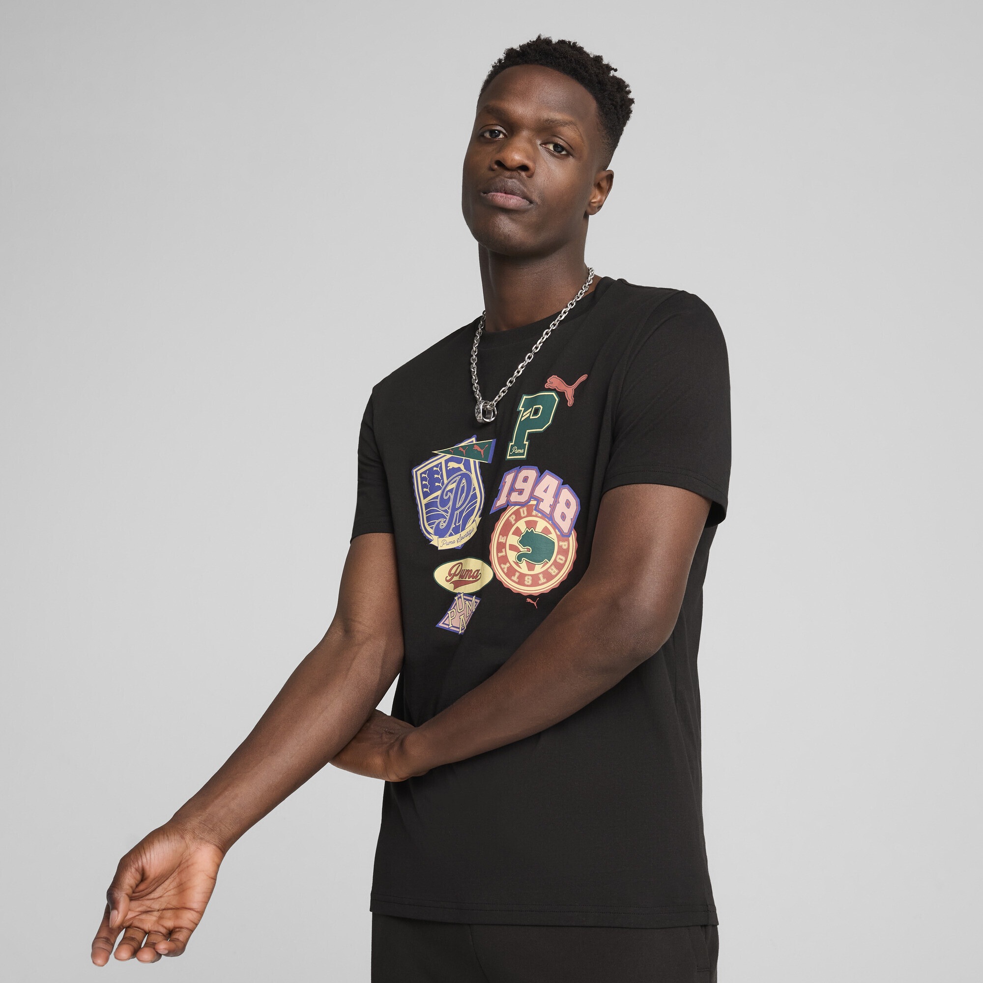 PUMA T-Shirt »SPORTS LEGACY Front Graphic T-Shirt Herren«