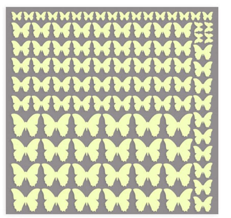 Wall-Art Wandtattoo »Leuchtsticker Schmetterlinge«, BAUR bestellen (1 St.) 