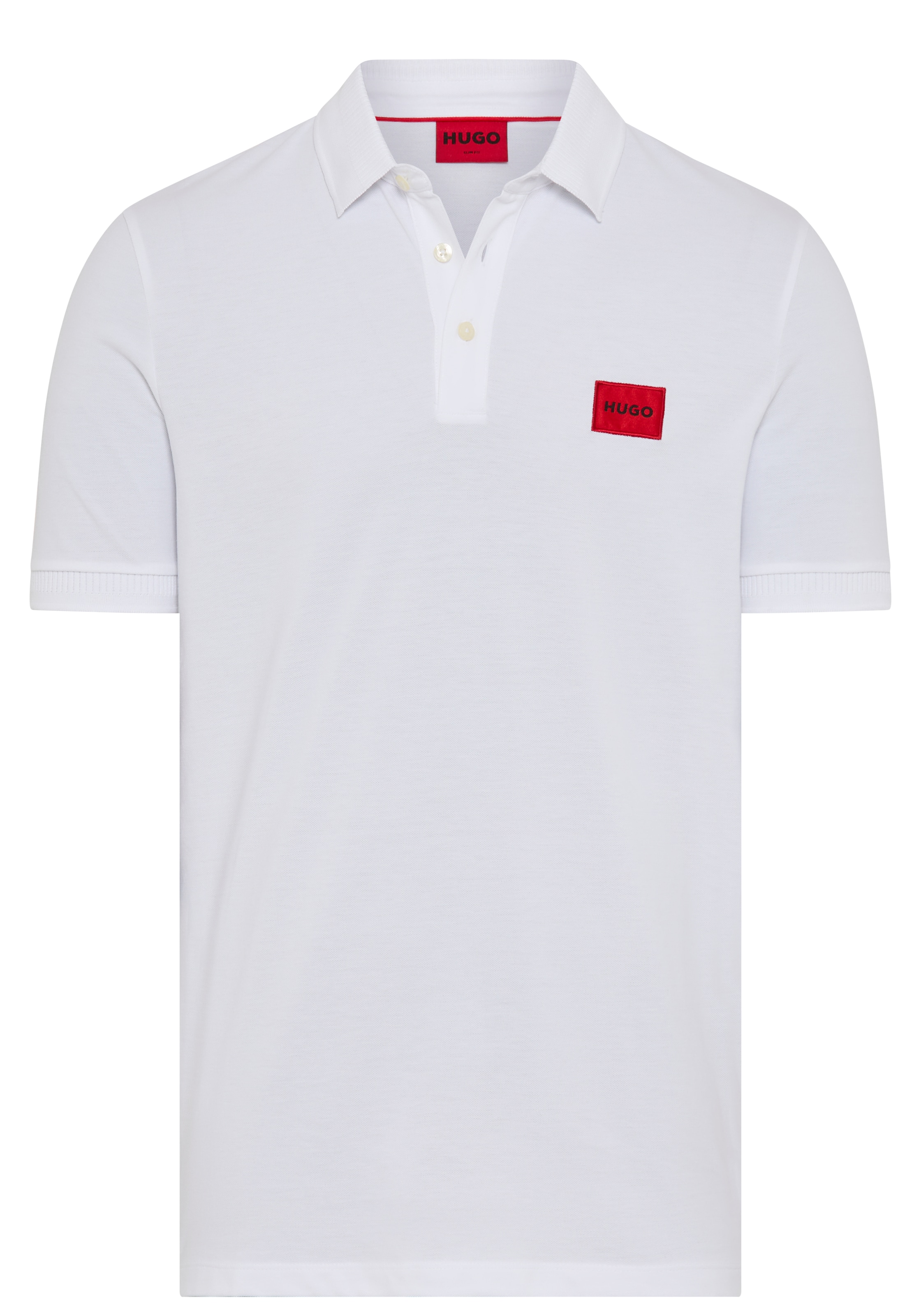 HUGO Poloshirt »Dereso« Slim Fit, Kurzarm, HUGO Weblabel