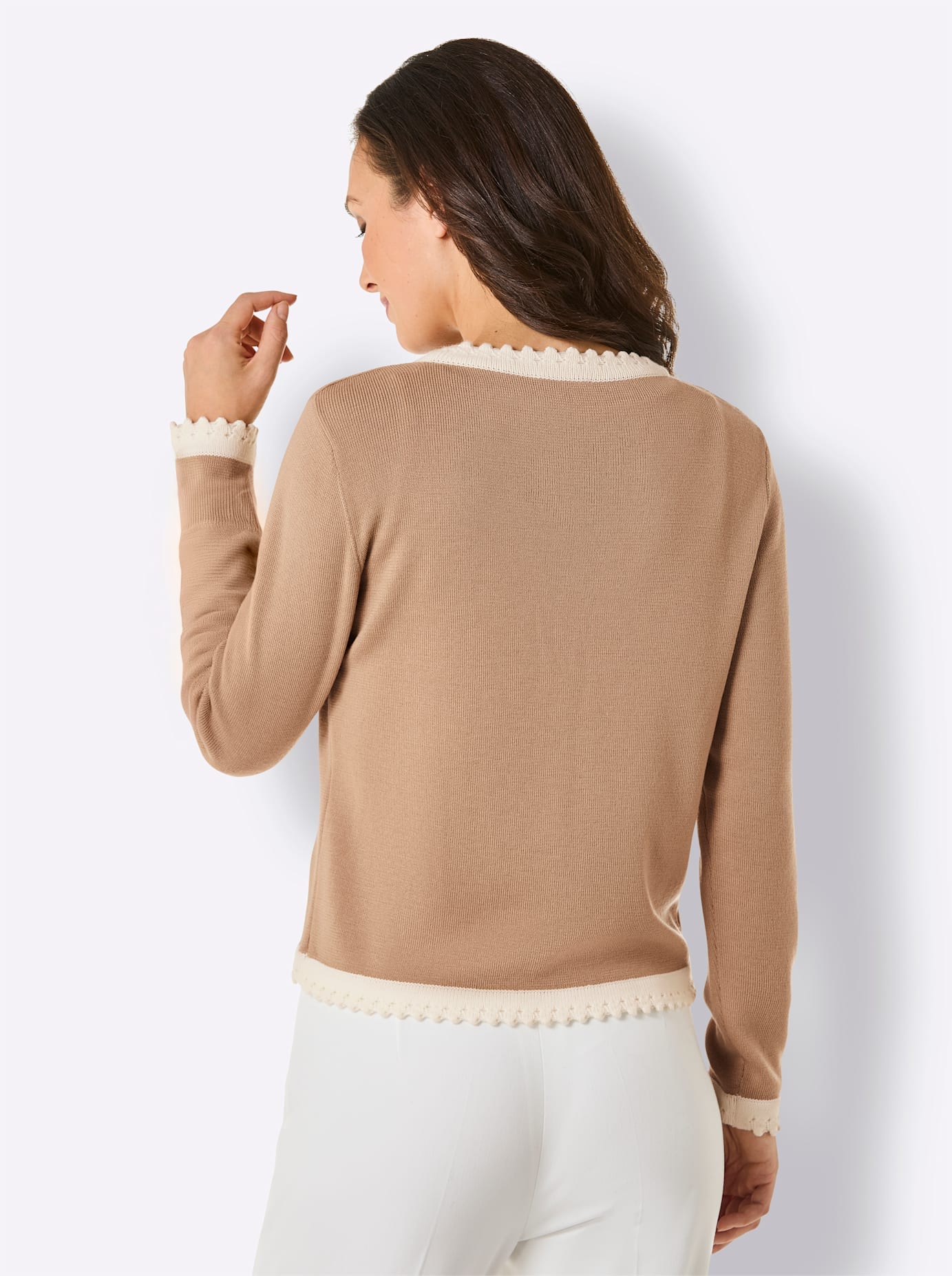 CREATION L PREMIUM Strickpullover »Merino-Pullover«