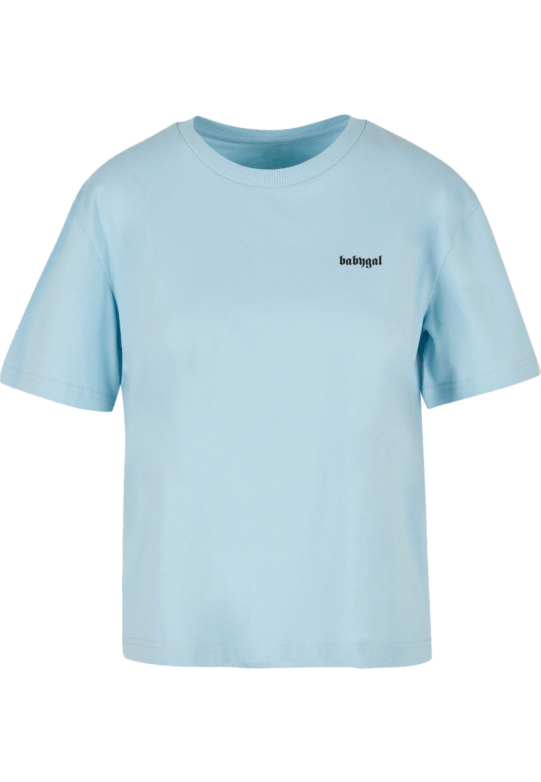Miss Tee Kurzarmshirt "Miss Tee Damen Babygal Tee" 1 Stk.