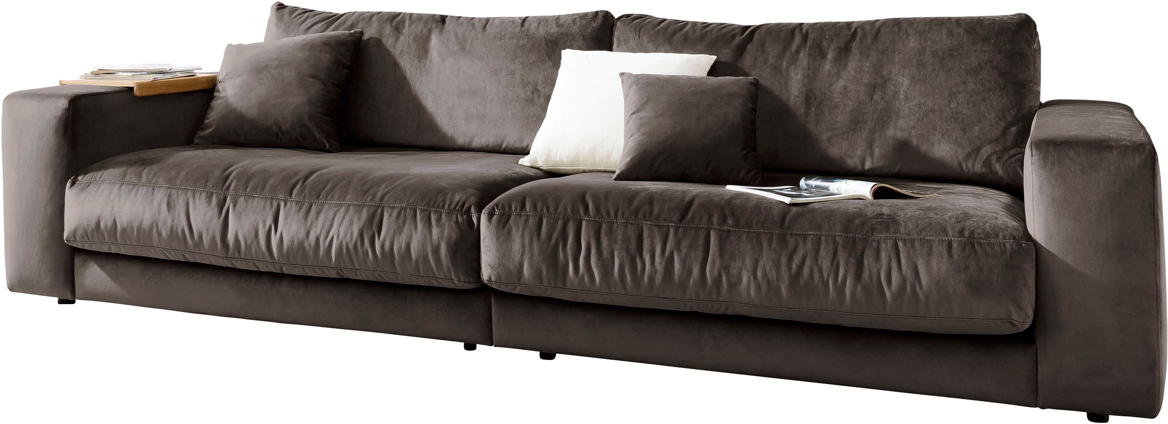 3C Candy Big-Sofa »Enisa II«, incl. 1 Flatterkissen, Wahlweise mit Flecken-Schutz-Bezug Easy care