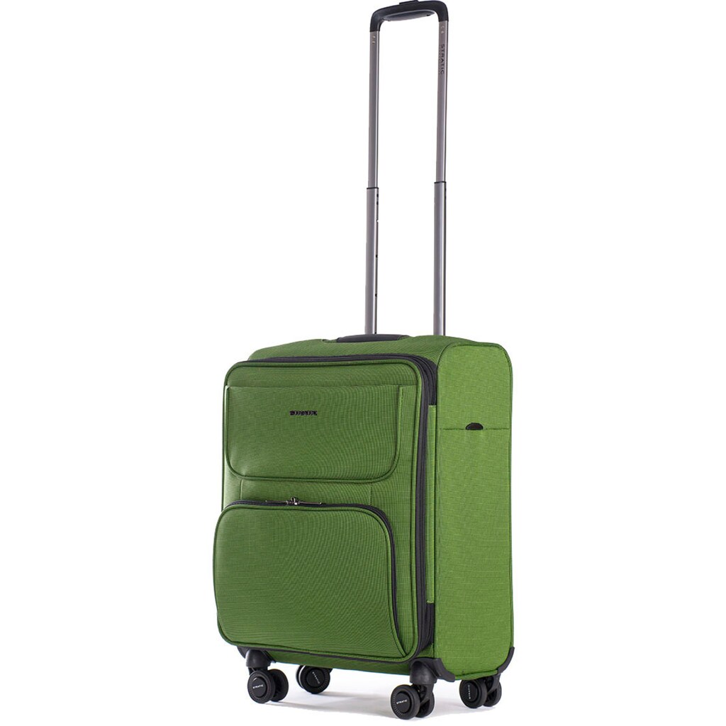 Stratic Weichgepäck-Trolley »Bendigo Light + S, green«, 4 Rollen