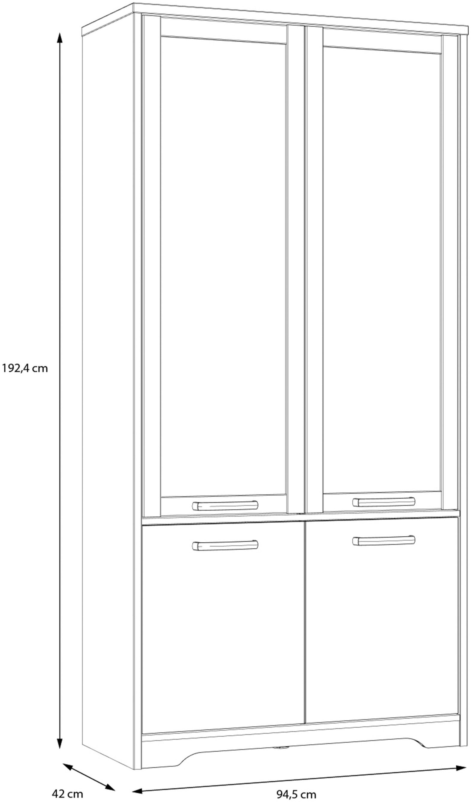 FORTE Highboard »Joadakis«
