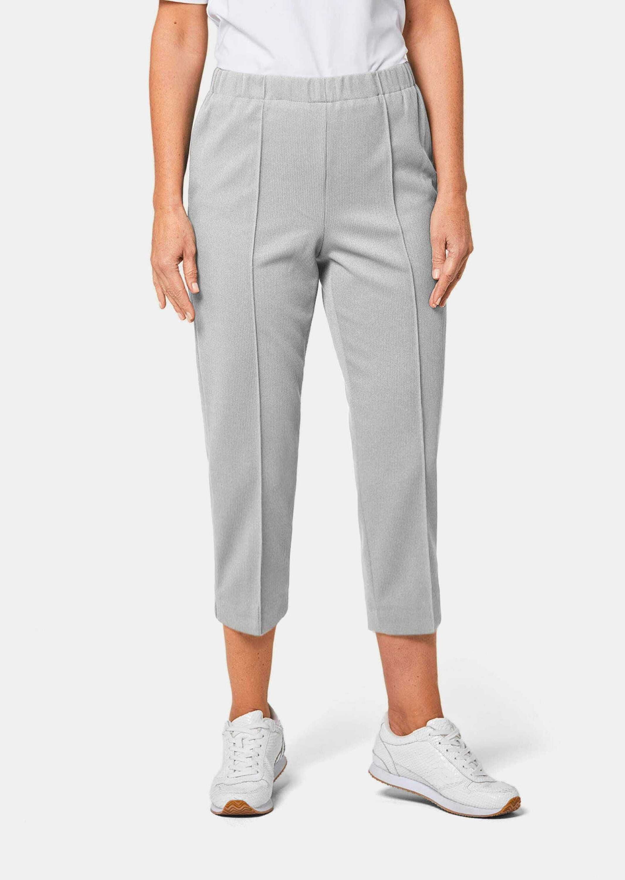 GOLDNER Caprihose »7/8-Rippenhose Trageangenehme 7/8-Rippenhose«