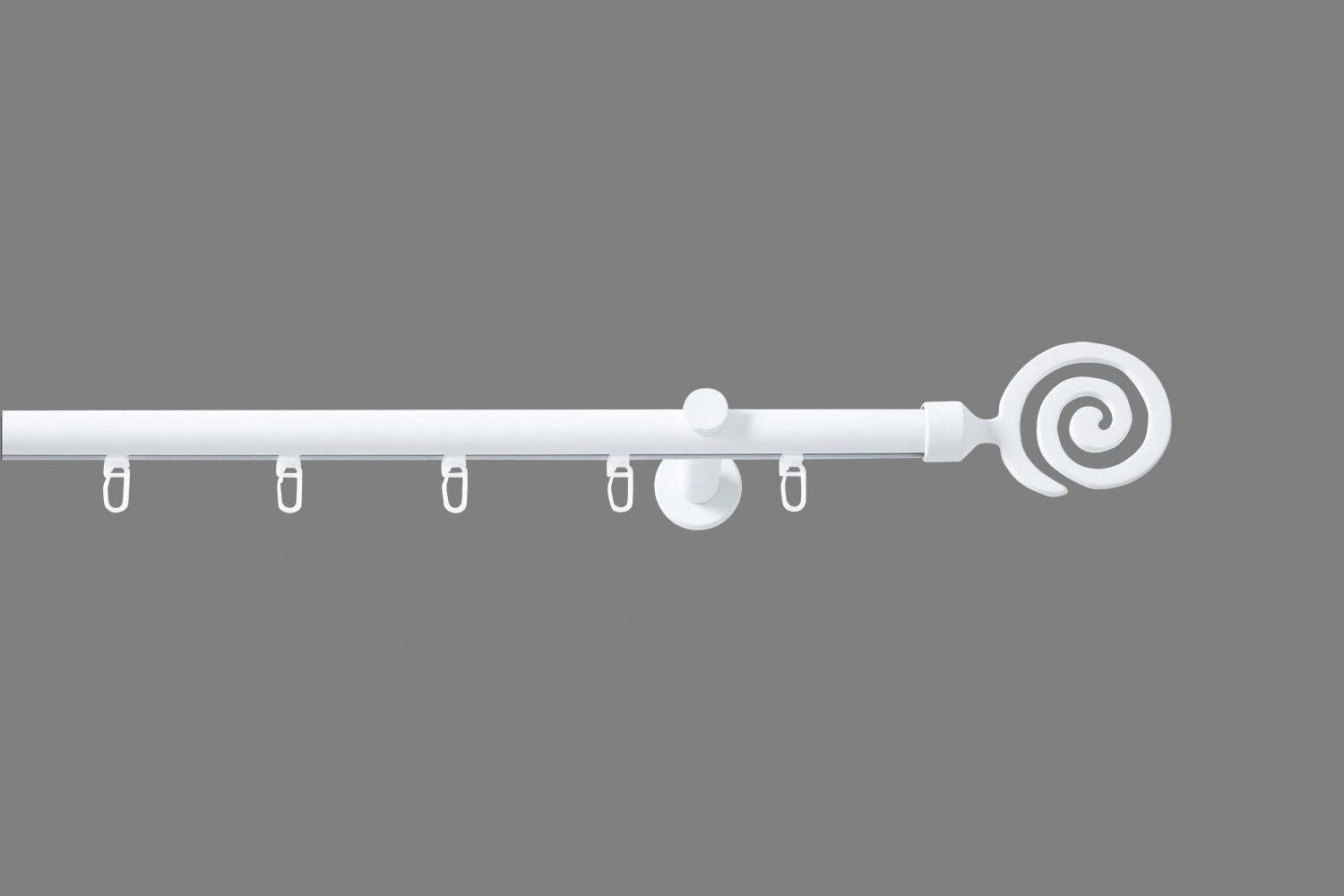 Good Life Innenlaufschiene "Espiral" Ø 20 mm 1 läufig-läufig Fixmaß günstig online kaufen