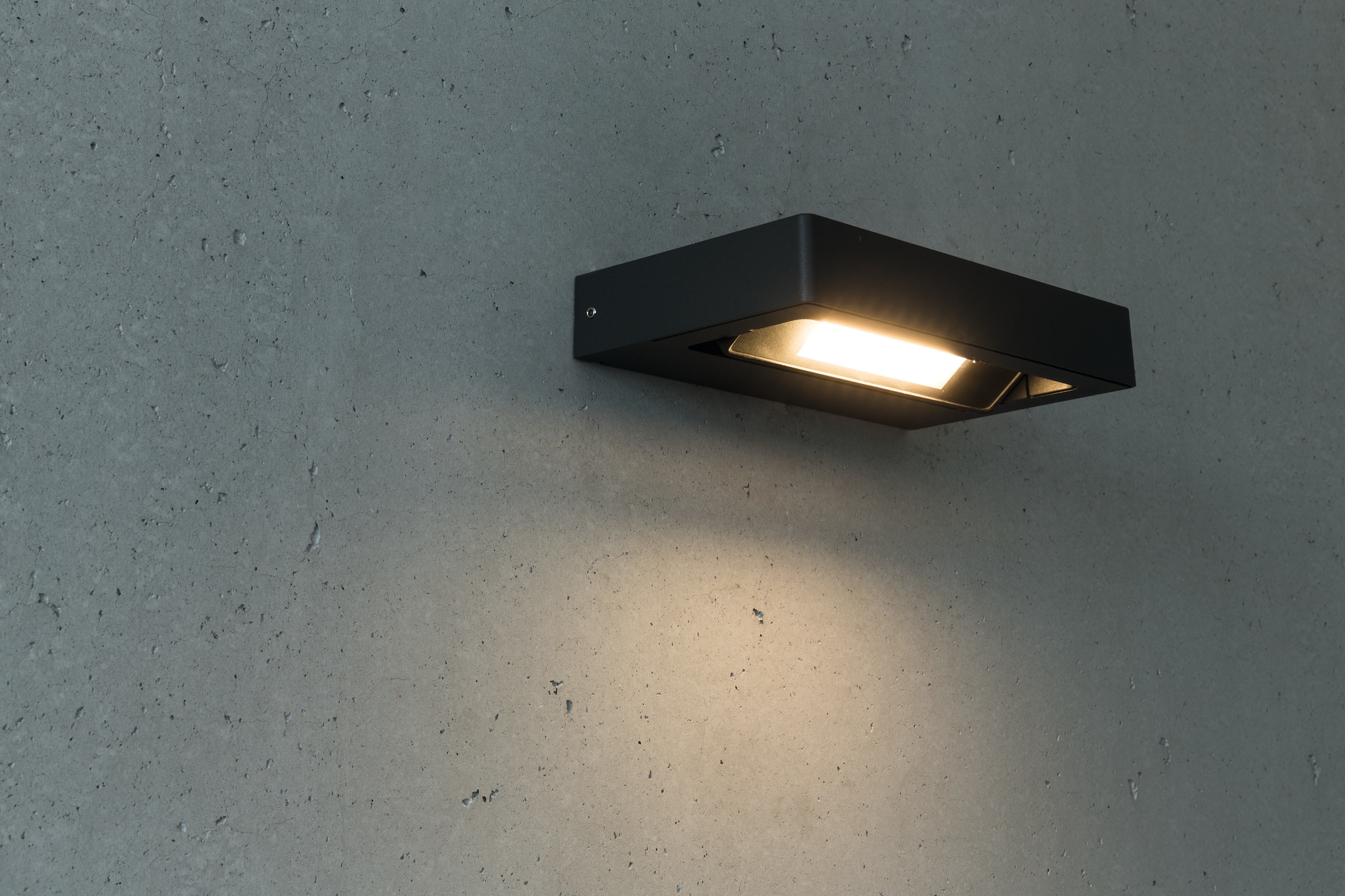 HEITRONIC LED Wandleuchte schwenkbar BAUR »Cordoba«, Leuchteinheit | flammig-flammig, um Wandlampe, Außenlampe, 1 320°
