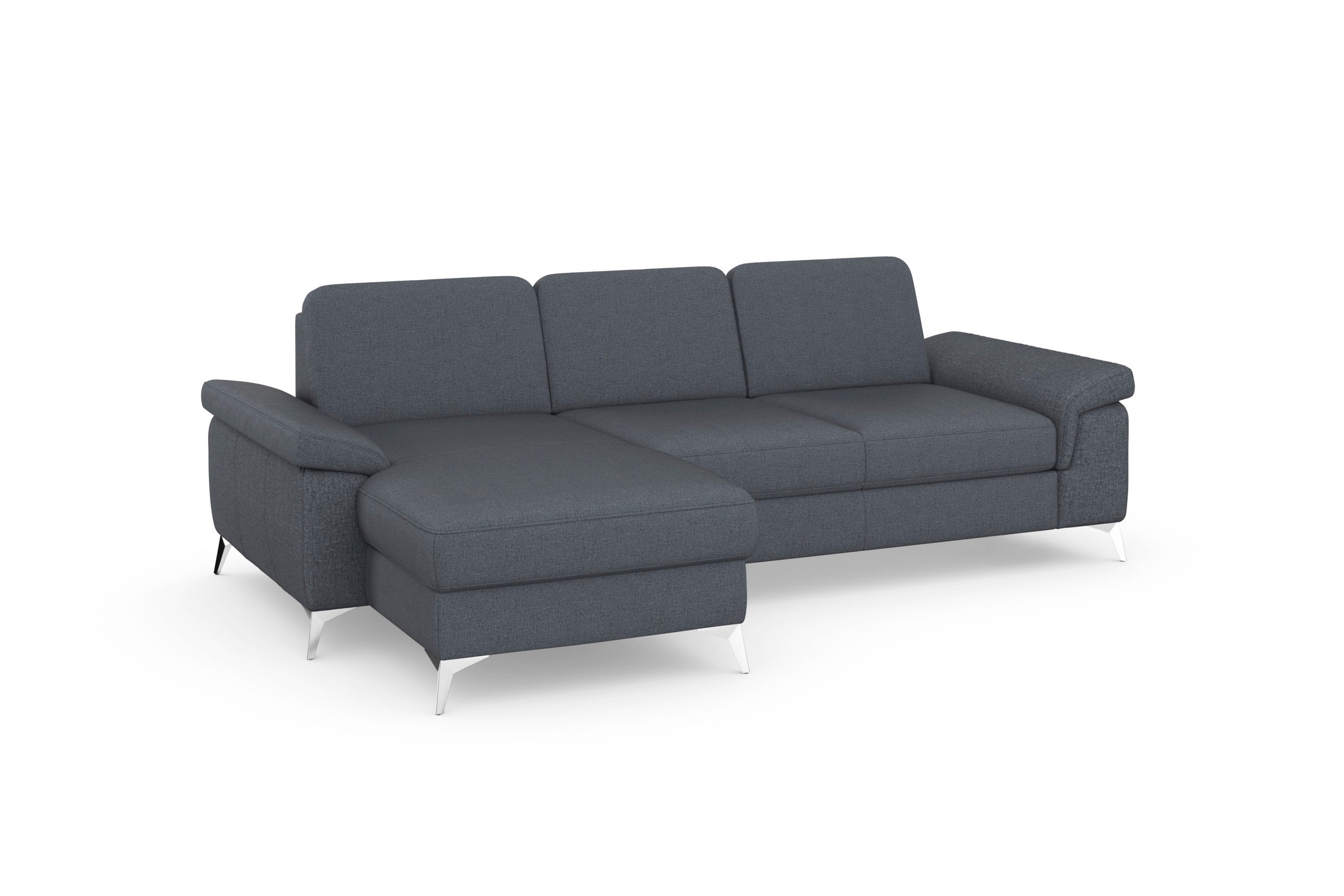 sit&more Ecksofa »Padua L-Form«, inklusive Sitztiefenverstellung, Armteilfunktion und Federkern