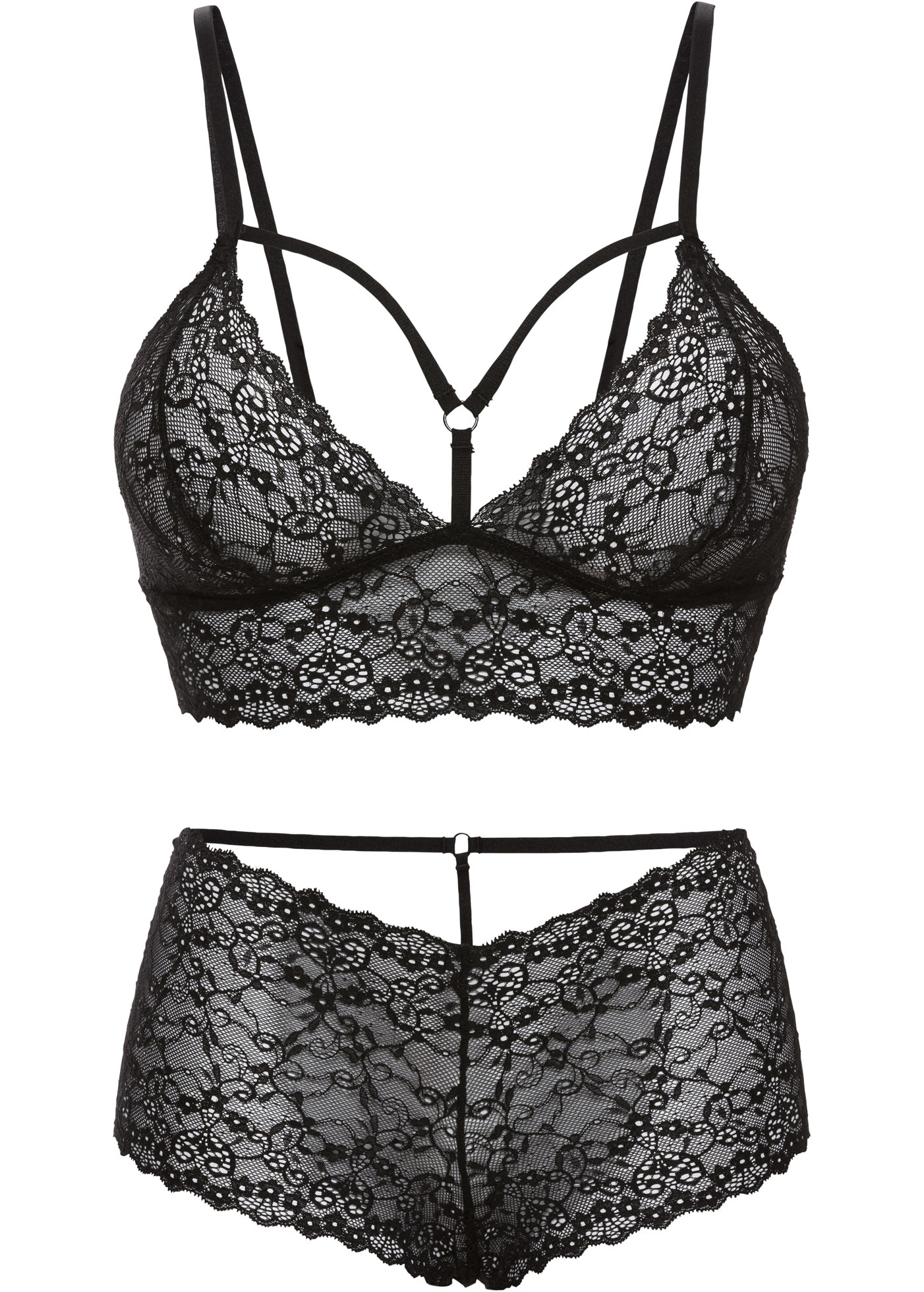 bonprix Büstenhebe Set, Bustier+Panty ouvert (2-tlg.Set) günstig online kaufen