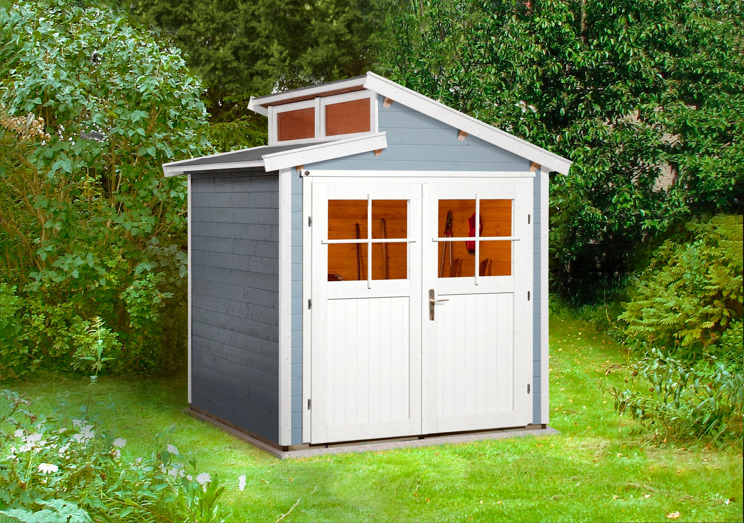 weka Gartenhaus »226 Gr.1, grau, 21 mm«