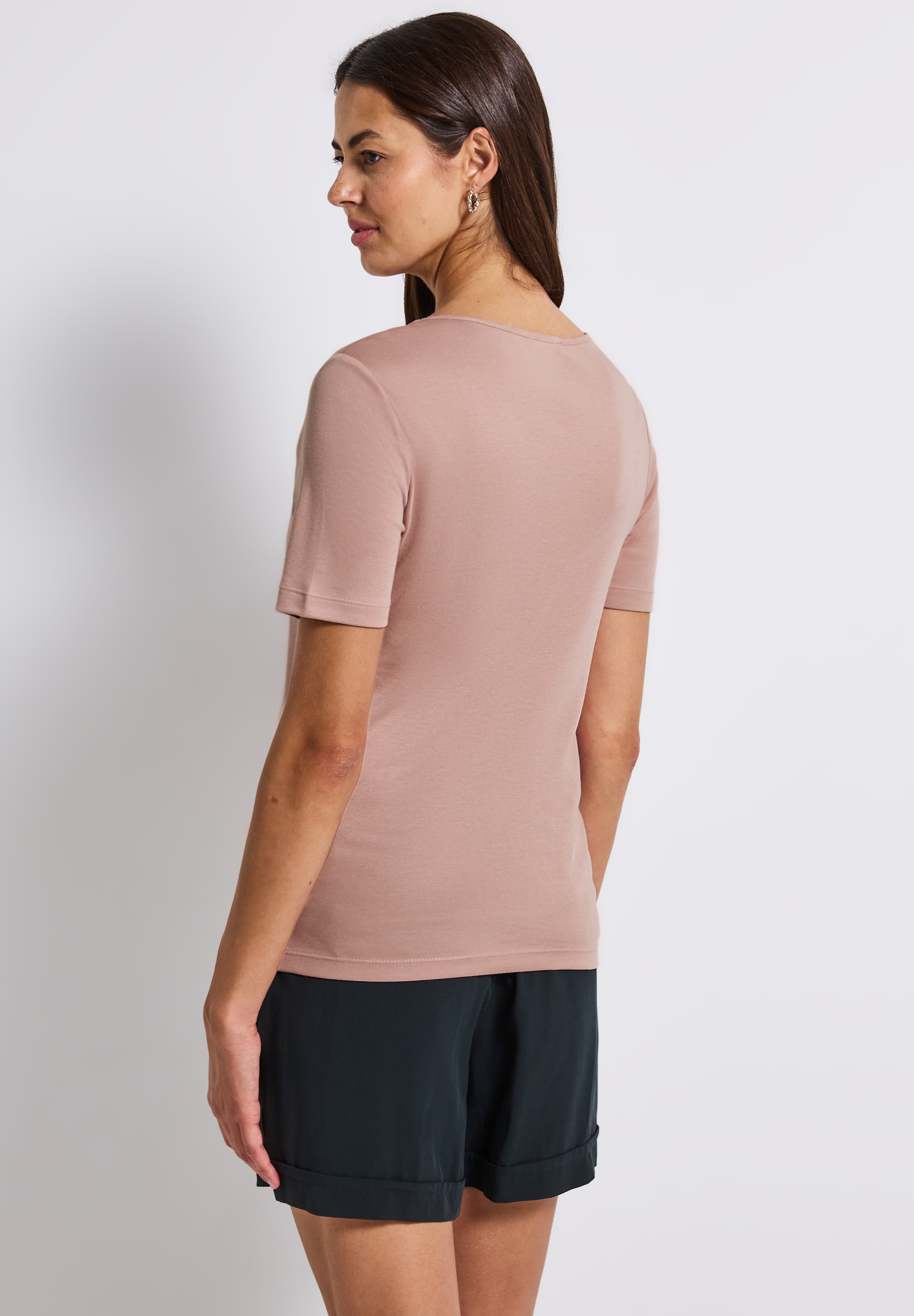 STREET ONE T-Shirt, im soften Baumwoll-Mix