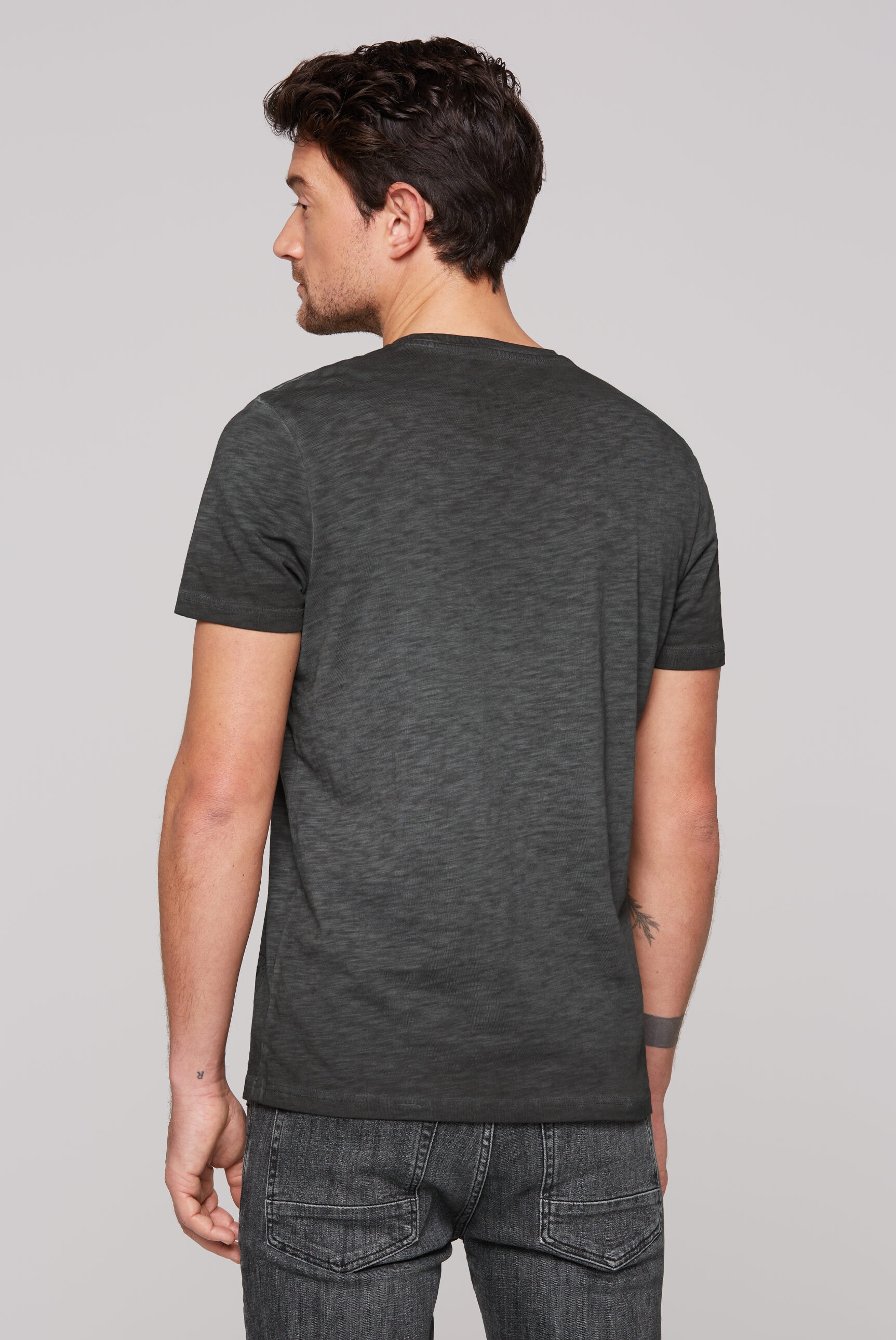 CAMP DAVID V-Shirt, aus Baumwolle