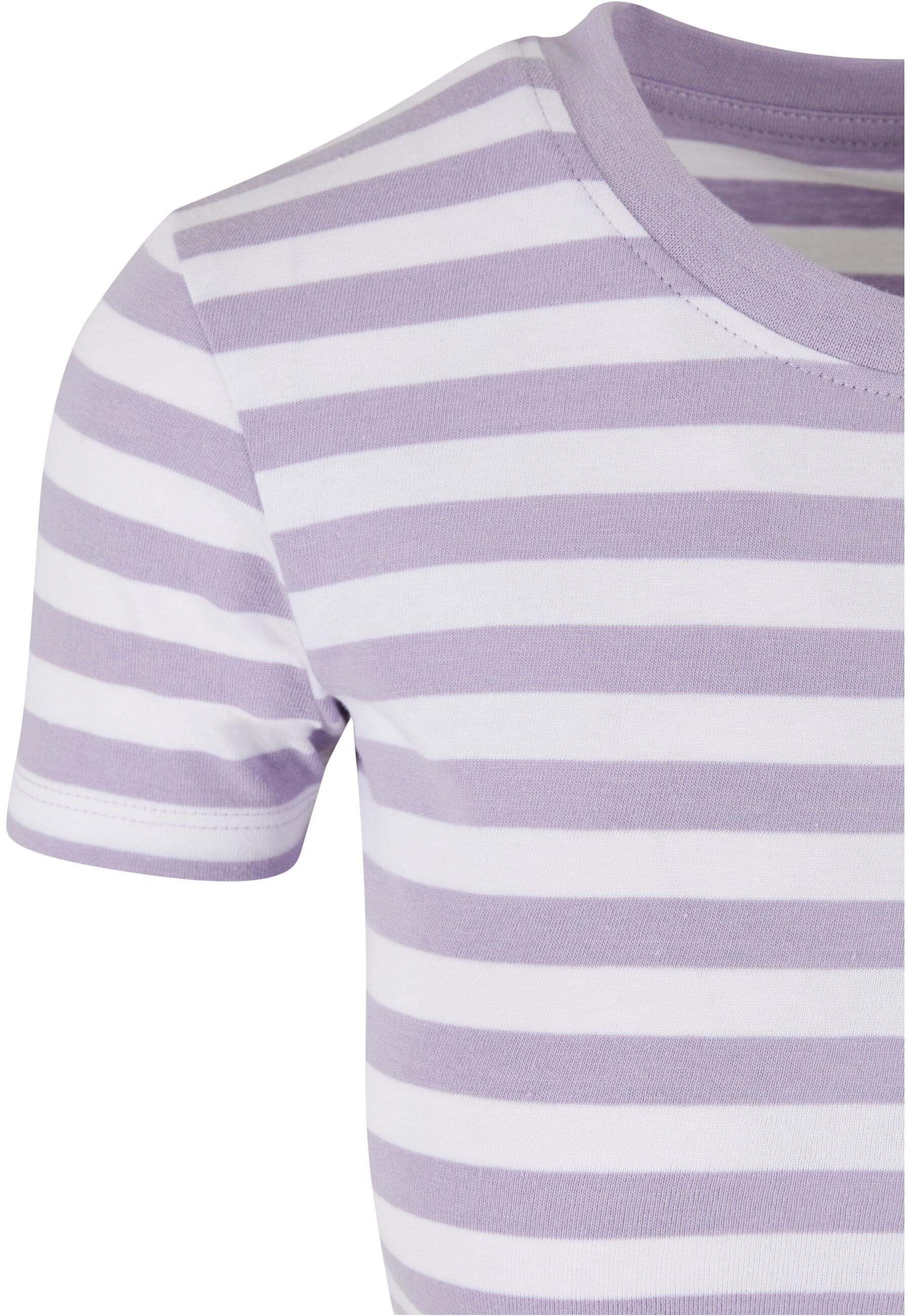 URBAN CLASSICS T-Shirt »Urban Classics Damen Ladies Short Striped Tee«, (1 tlg.)