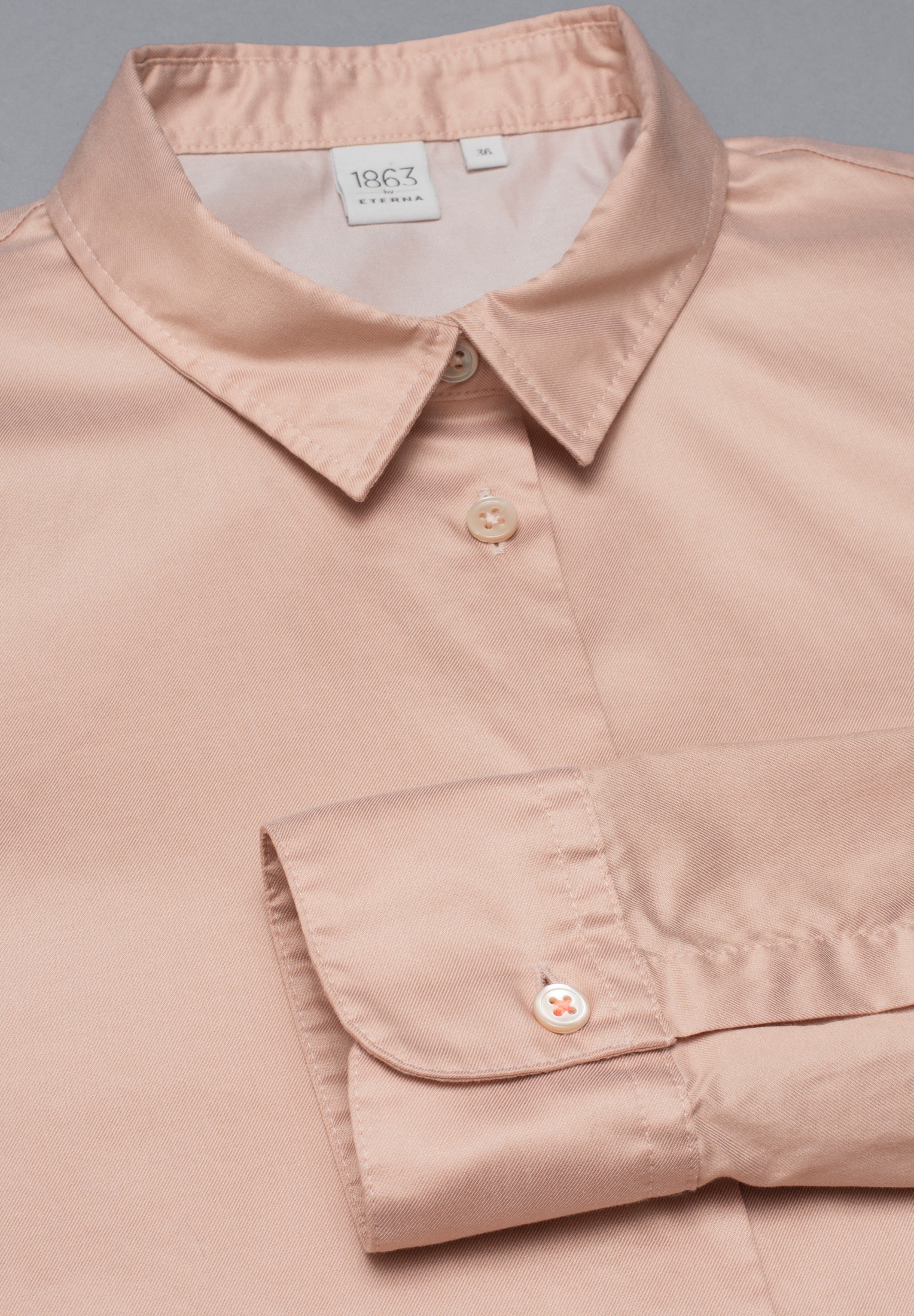 Eterna Hemdbluse »LOOSE FIT«, EASY IRON (bügelleicht)