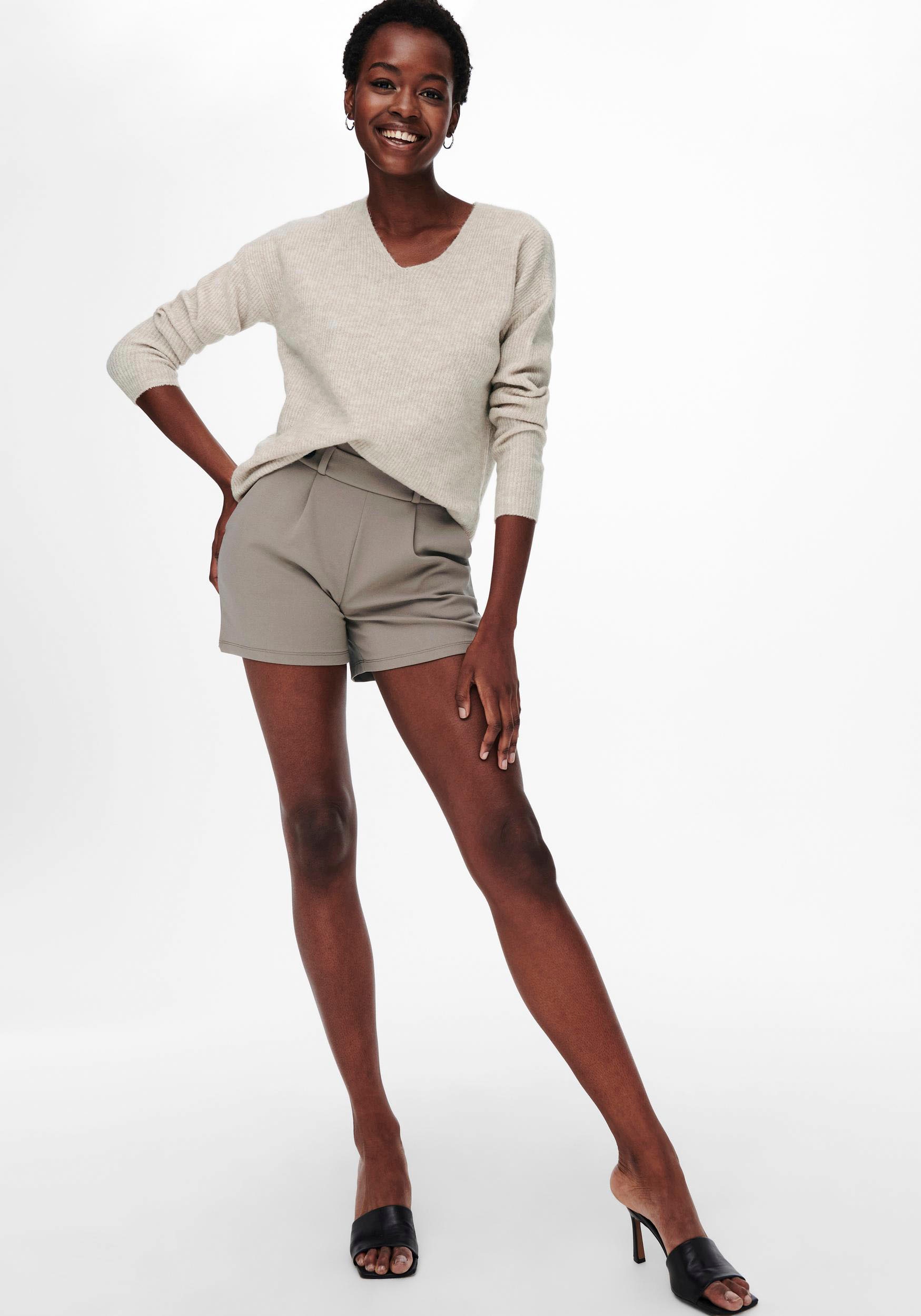ONLY Strickpullover »ONLCAMILLA V-NECK L/S PULLOVER KNT NOOS«