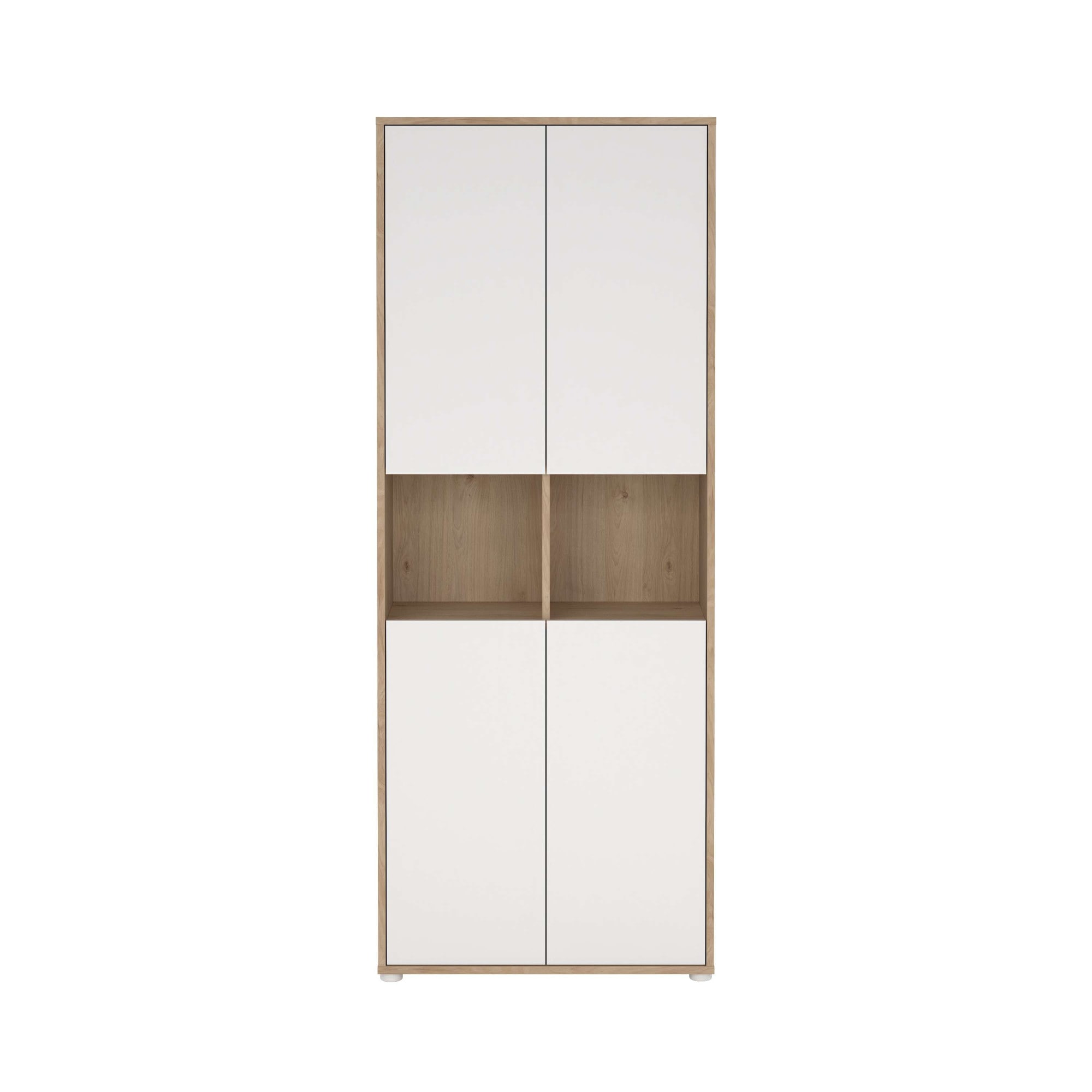 INOSIGN Aktenschrank »Sign Aktenregal, Bücherregal, Standregal,«, Merkzweckschrank, 2 Fächer, 4 Einlegeböden, Breite/Höhe 80/200 cm