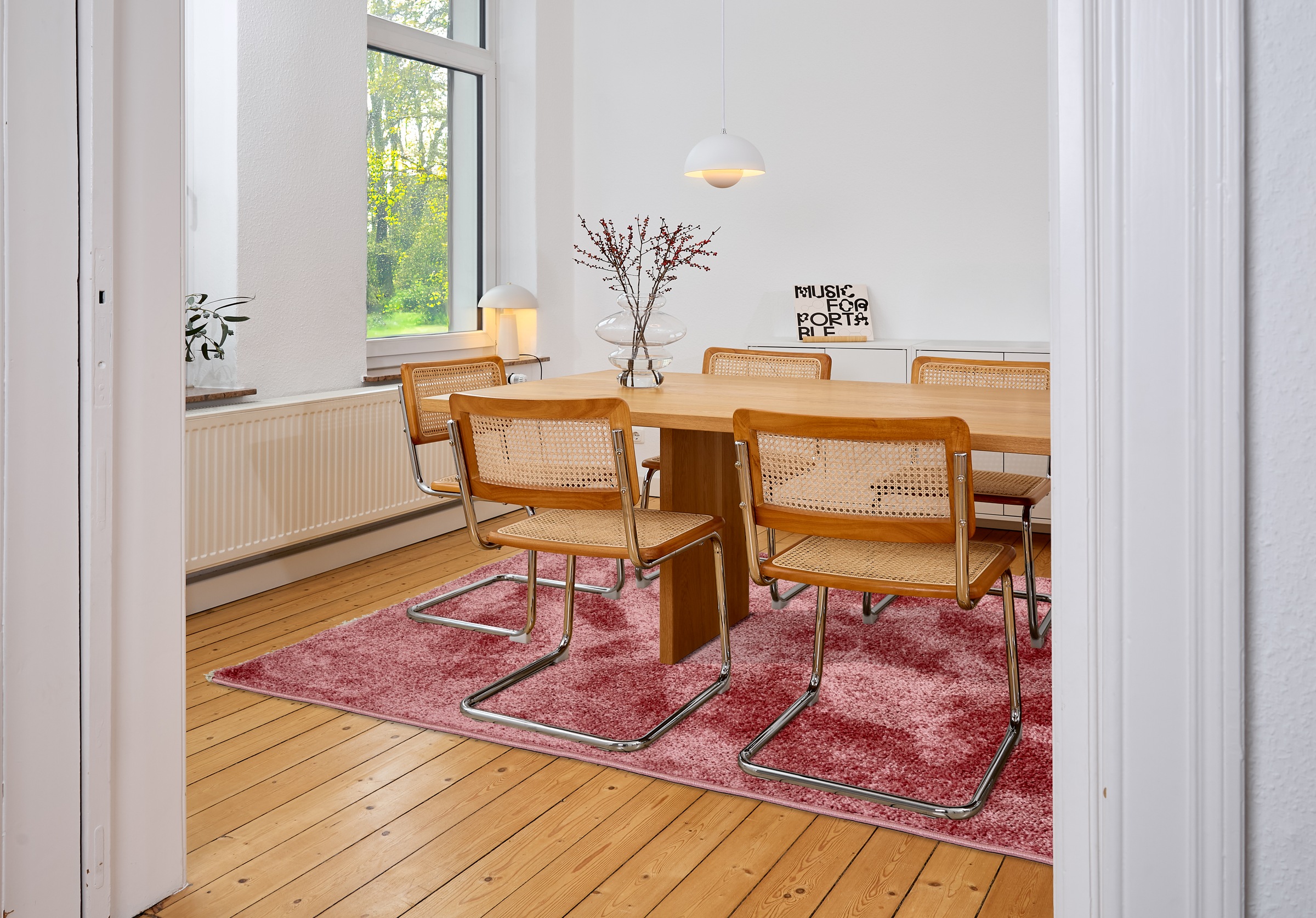 ASTRA Teppich »Stevie 250«, rechteckig, 9 mm Höhe, weicher Kurzflor, gewebt, Wohnzimmer, Schlafzimmer