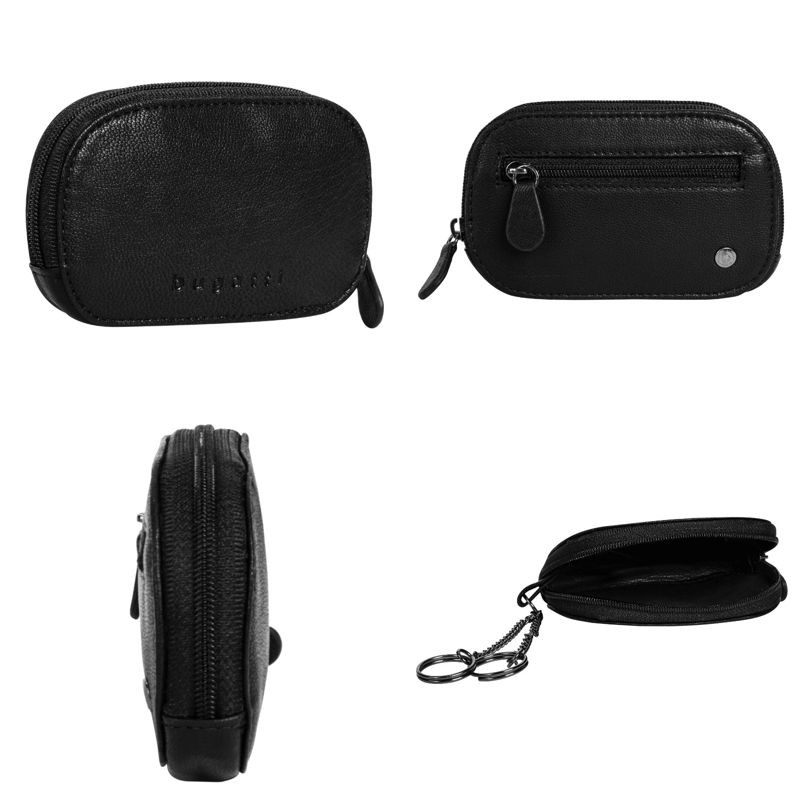 bugatti Schlüsseltasche "BLACK MAGIC" echt Leder günstig online kaufen