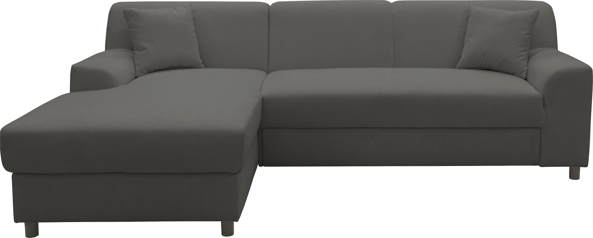 DOMO collection Ecksofa "Turah 2, Cord oder Luxus-Microfaser, mit Federkern günstig online kaufen