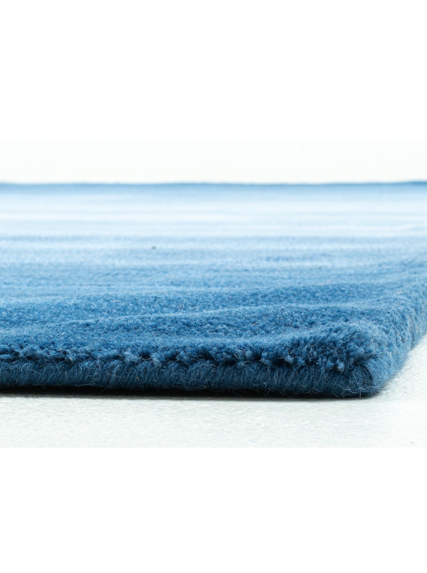 Teppich HEINE HOME Gr. 3, blau, B:90cm H:12mm L:160cm, Wolle, Teppiche, Teppich 2