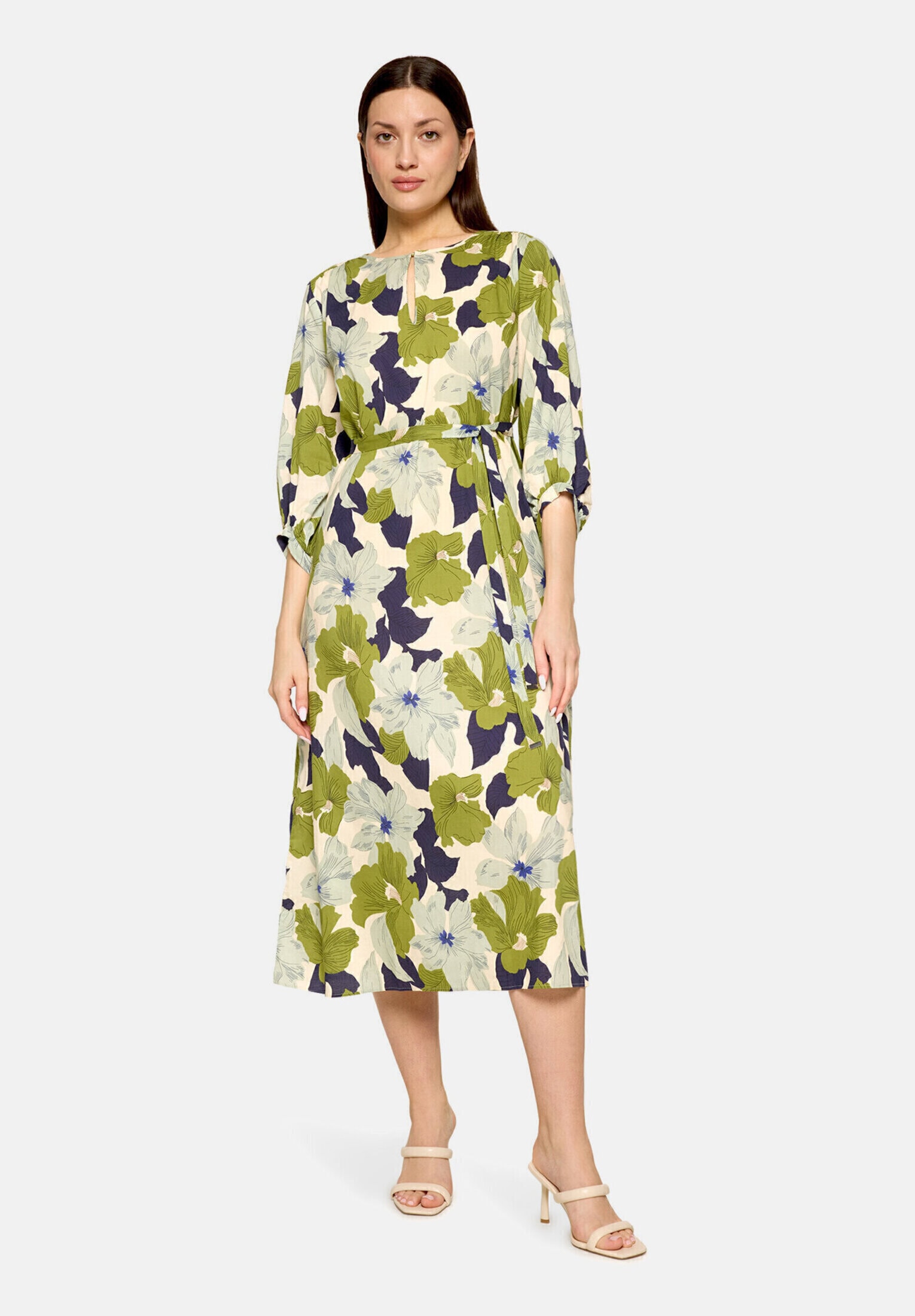 Cartoon Sommerkleid »Damen mit Bindegürtel« Ohne Tasche
