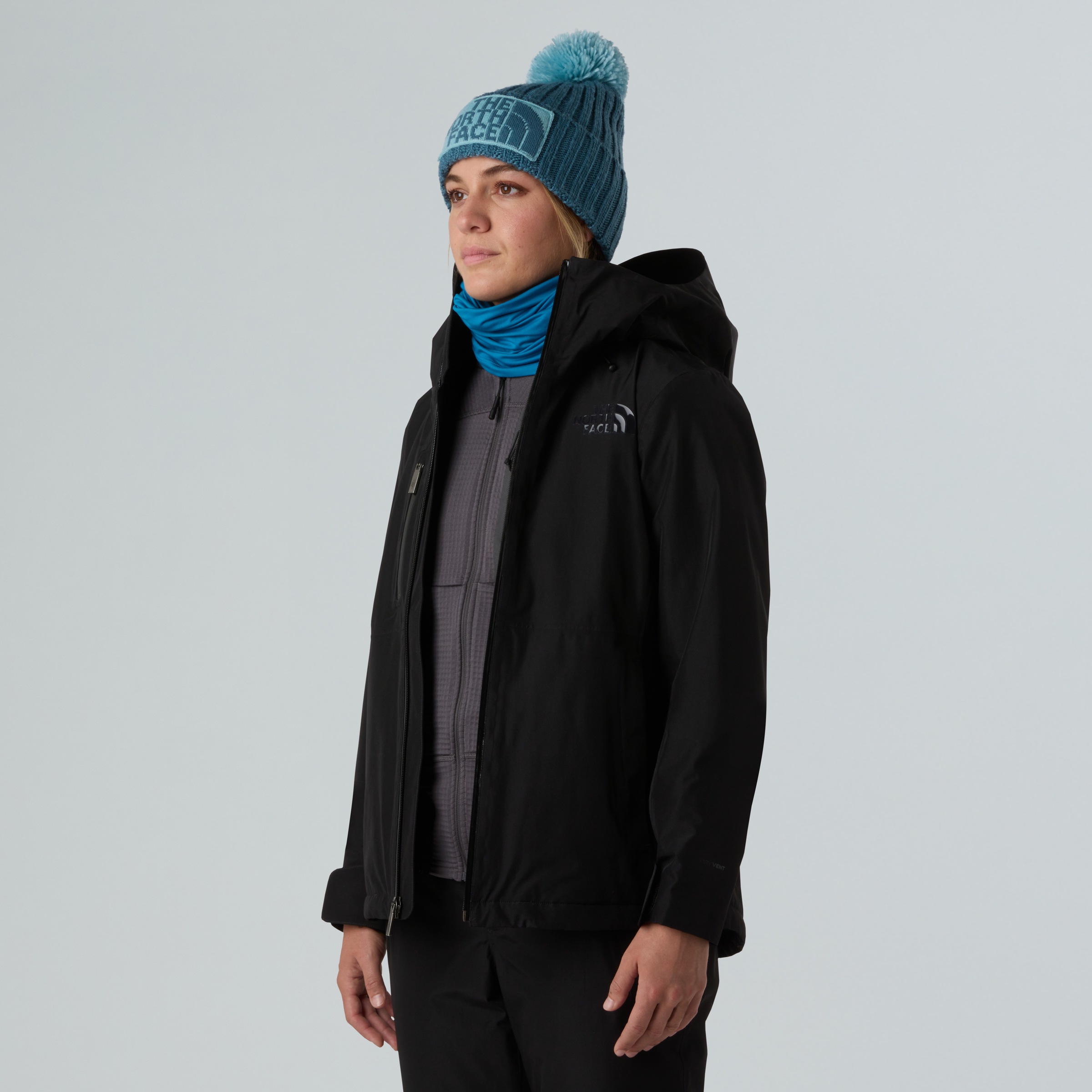 The North Face Funktionsjacke »W DESCENDIT JACKET« leichtes Design, Langarm-Ausführung, sportlicher Stil, aus Polyester