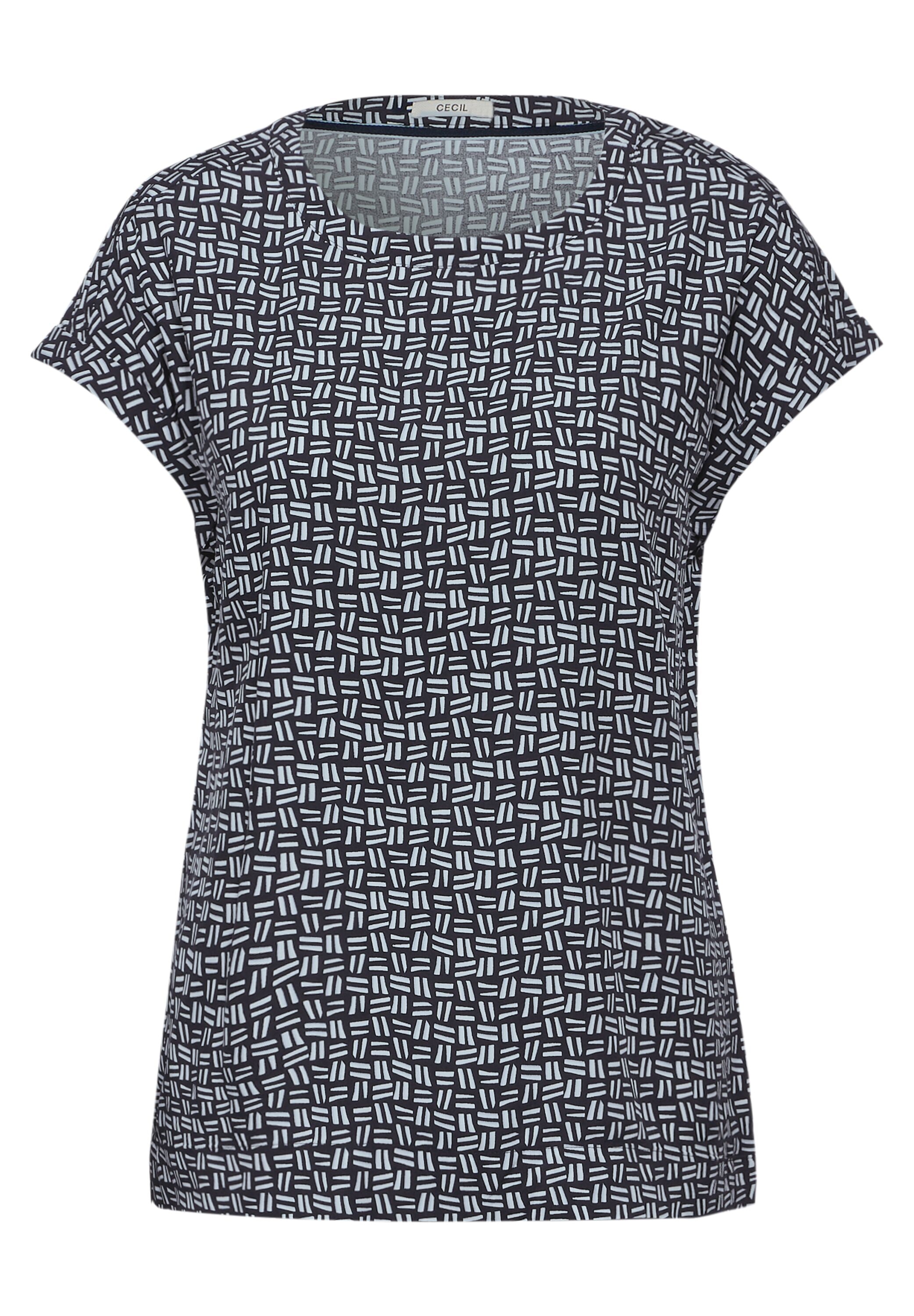 Cecil Shirtbluse, mit Allover-Muster