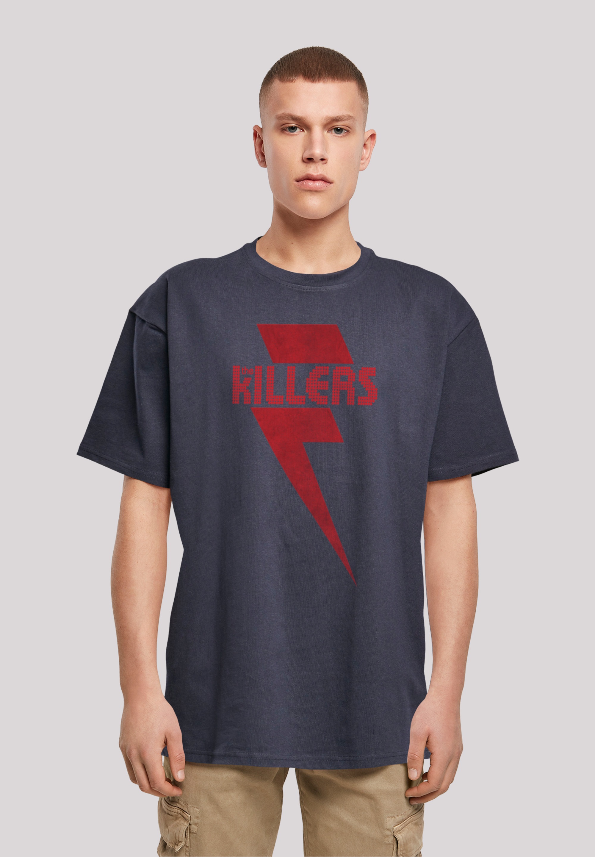 F4NT4STIC T-Shirt »The Killers Rock Bolt«, Red | ▷ Print Band bestellen BAUR