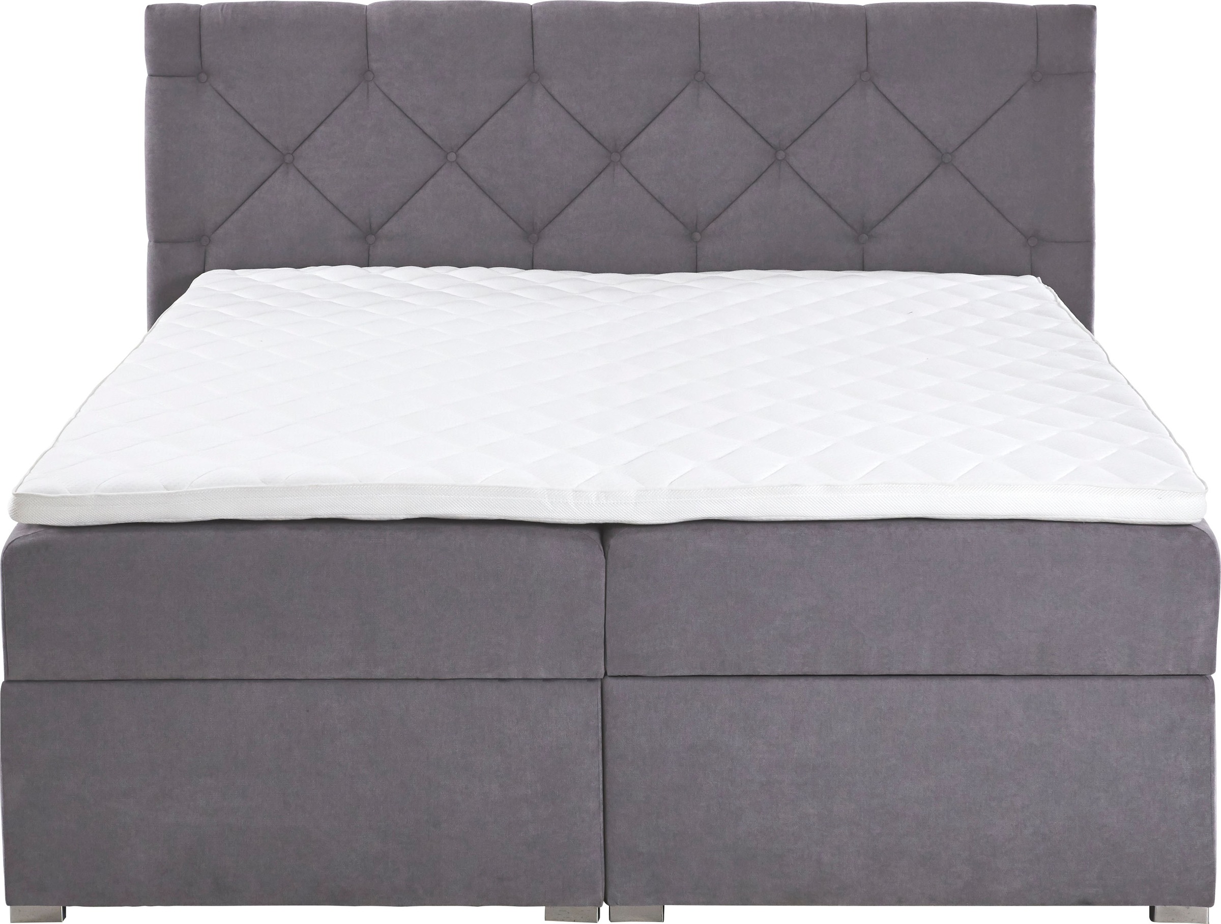 Thumbnail - ATLANTIC home collection Boxbett "Meike" mit XXL-Bettkasten und Topper