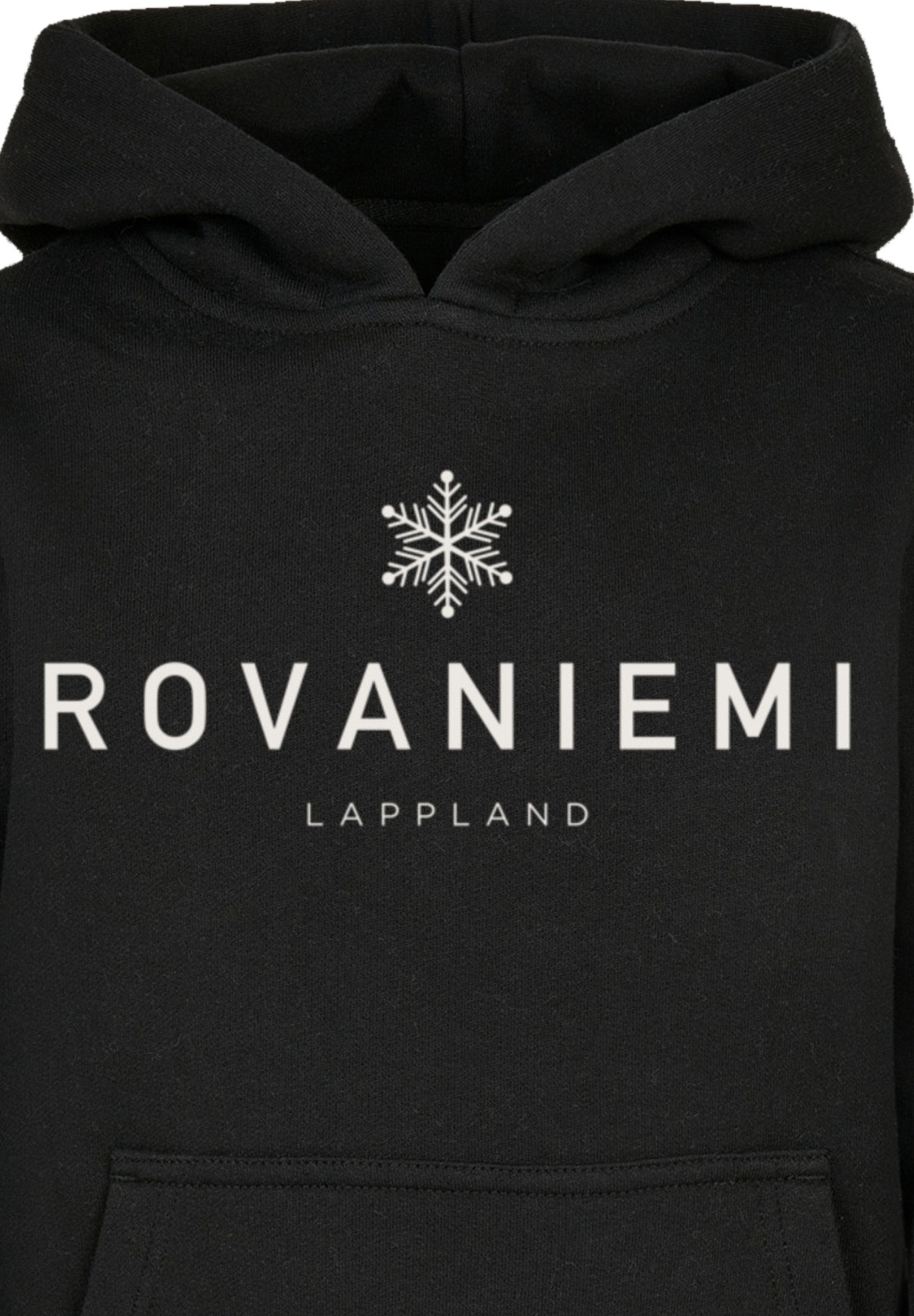 Thumbnail - F4NT4STIC Kapuzenpullover "Schneeflocke Winter Lappland", Weihnachten, Geschenk, Logo
