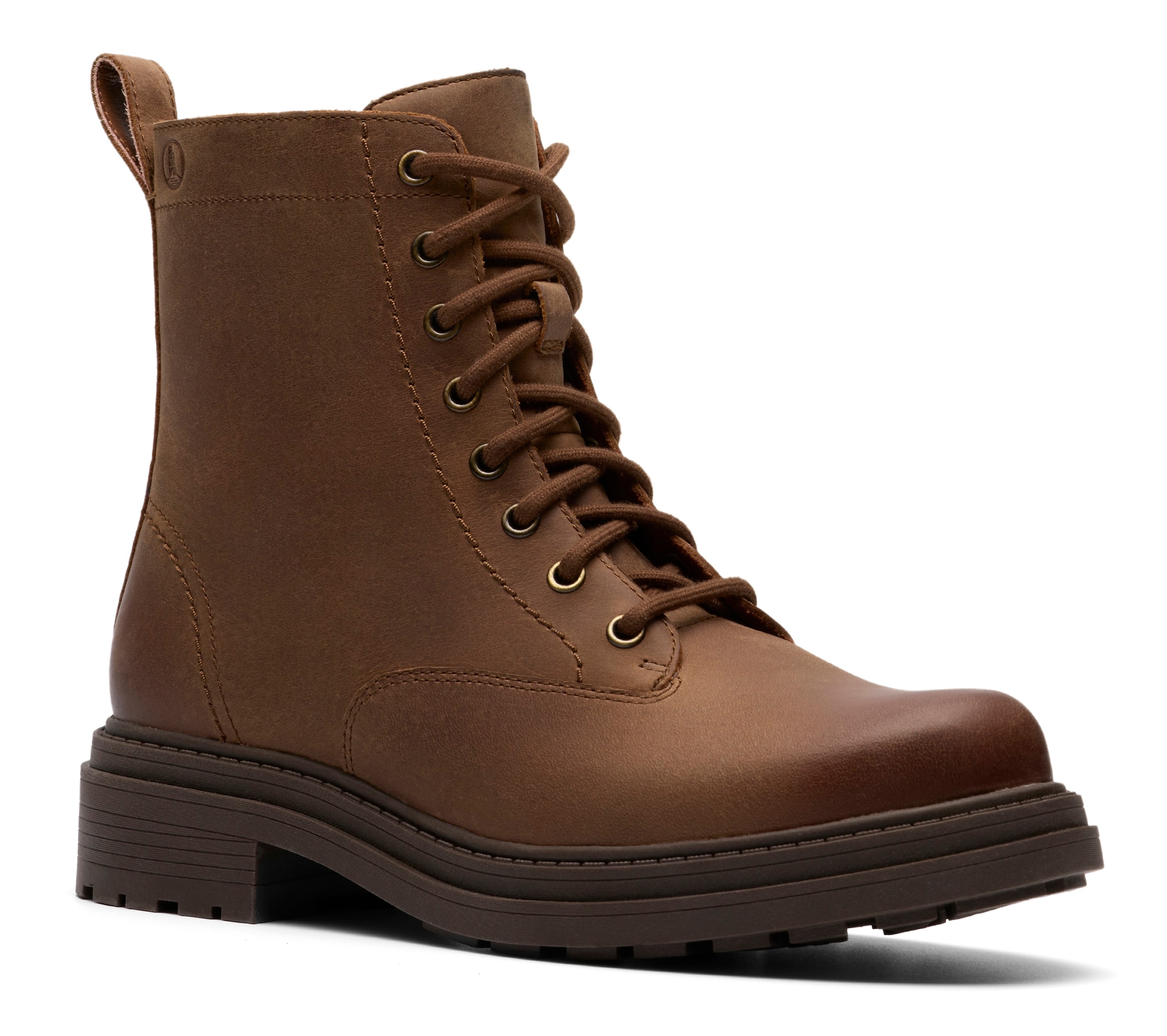 Clarks Schnürboots "Orinoco 3 Style" Stiefel, Schnürboots mit Blockabsatz günstig online kaufen