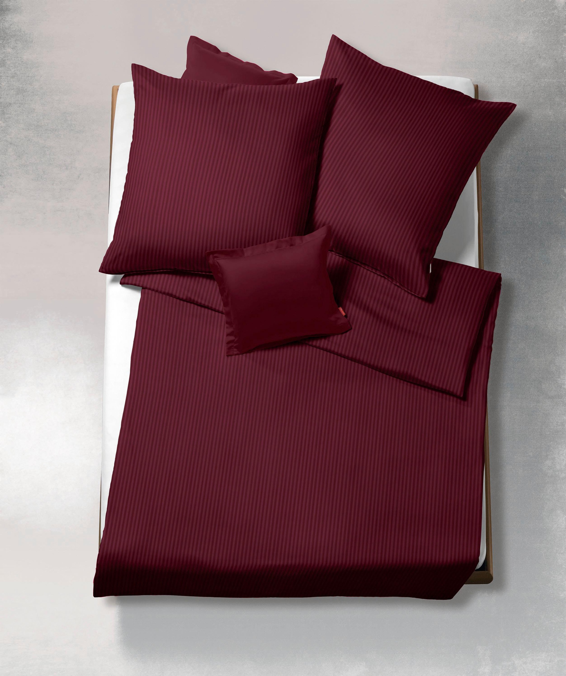 fleuresse Bettwäsche "Linz" 2 Stk. Halbleinen, 50% Baumwolle, 50% Leinen, 135x200, 155x220, 200x200cm