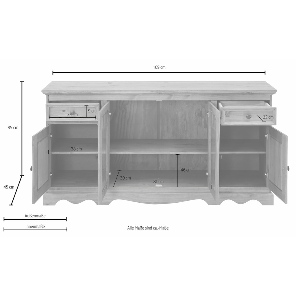 Home affaire Sideboard »Melissa«