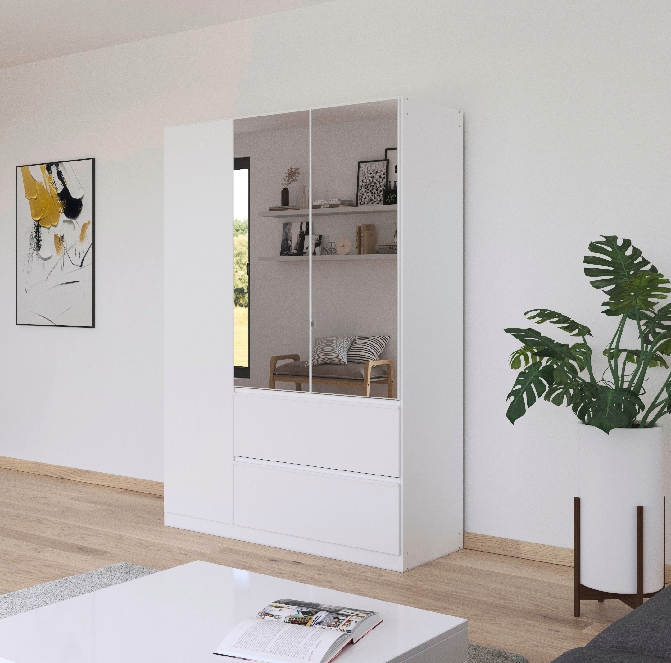 rauch Drehtürenschrank "Kleiderschrank Schrank Garderobe Wäscheschrank Schl günstig online kaufen