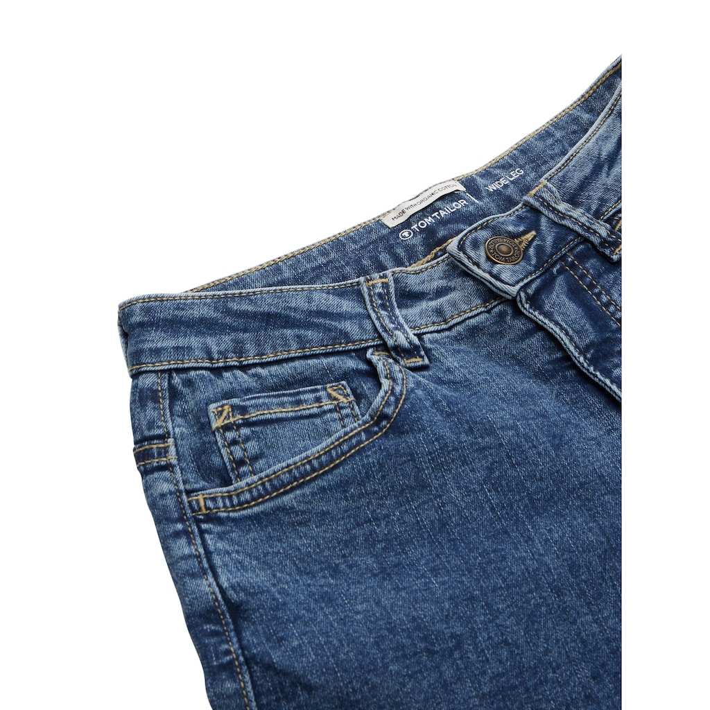 TOM TAILOR Weite Jeans, im klassischen 5-Pocket-Style