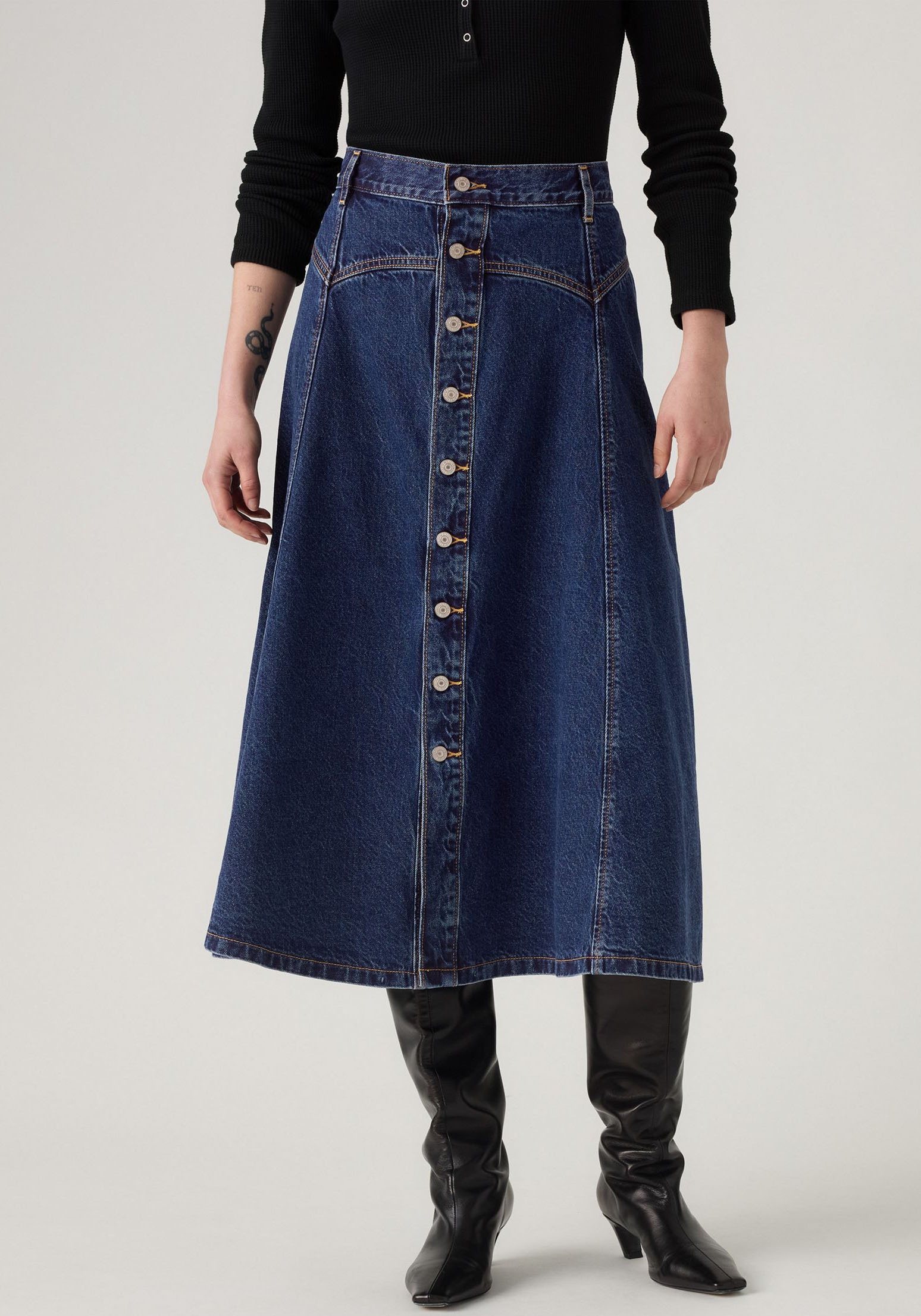 Levis Jeansrock "YOKED WESTERN SKI" günstig online kaufen