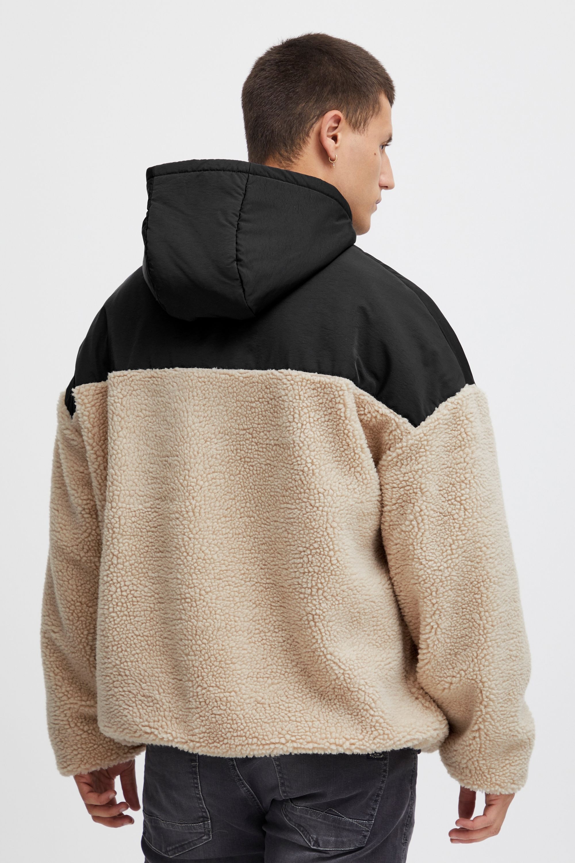 !Solid Fellimitatjacke »Fellimitatjacke SDMarco«, mit Kapuze