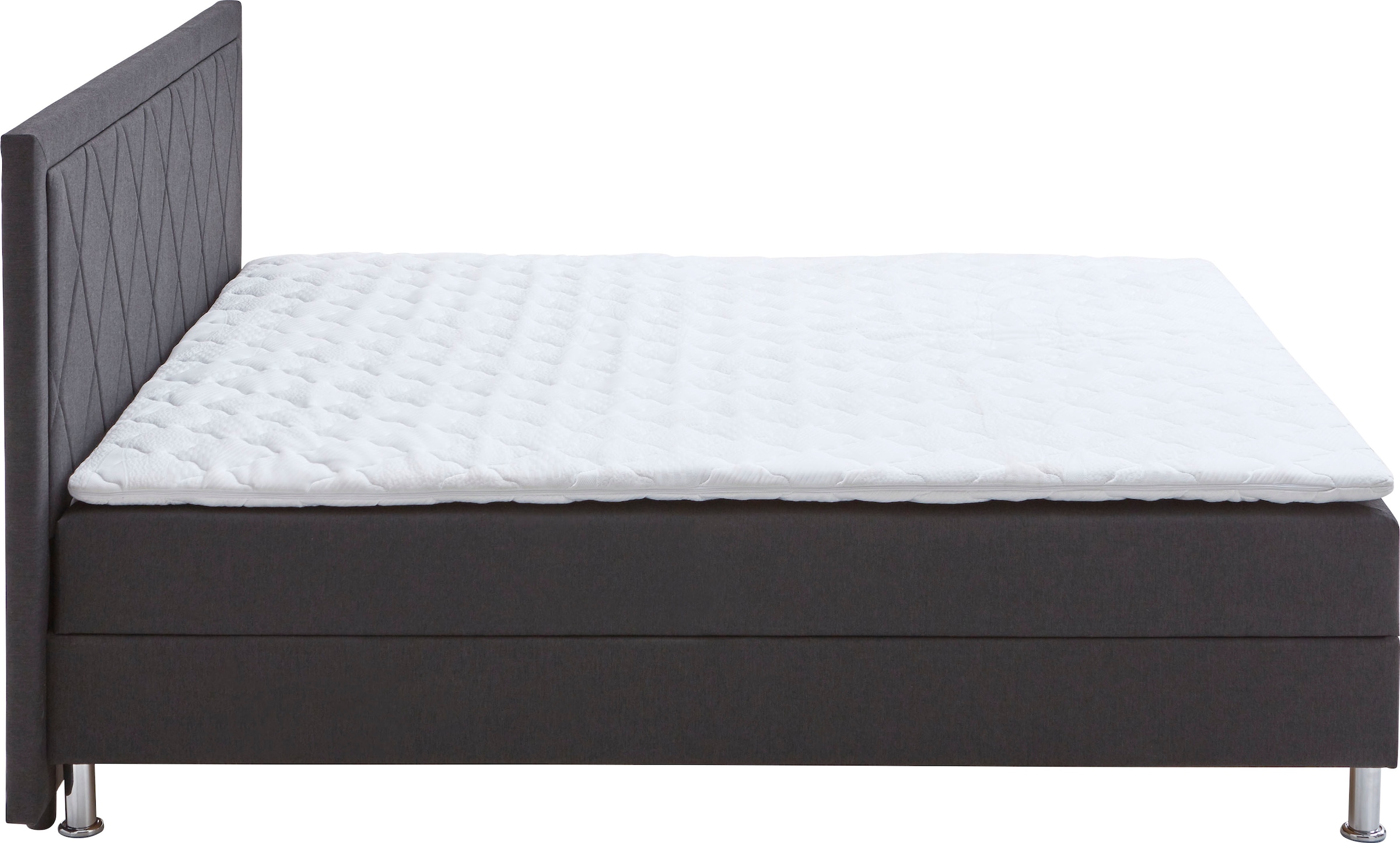 ATLANTIC home collection Boxbett »Helen«, Tonnentaschenfederkern-Matratze und Topper, wahlweise mit Bettkasten