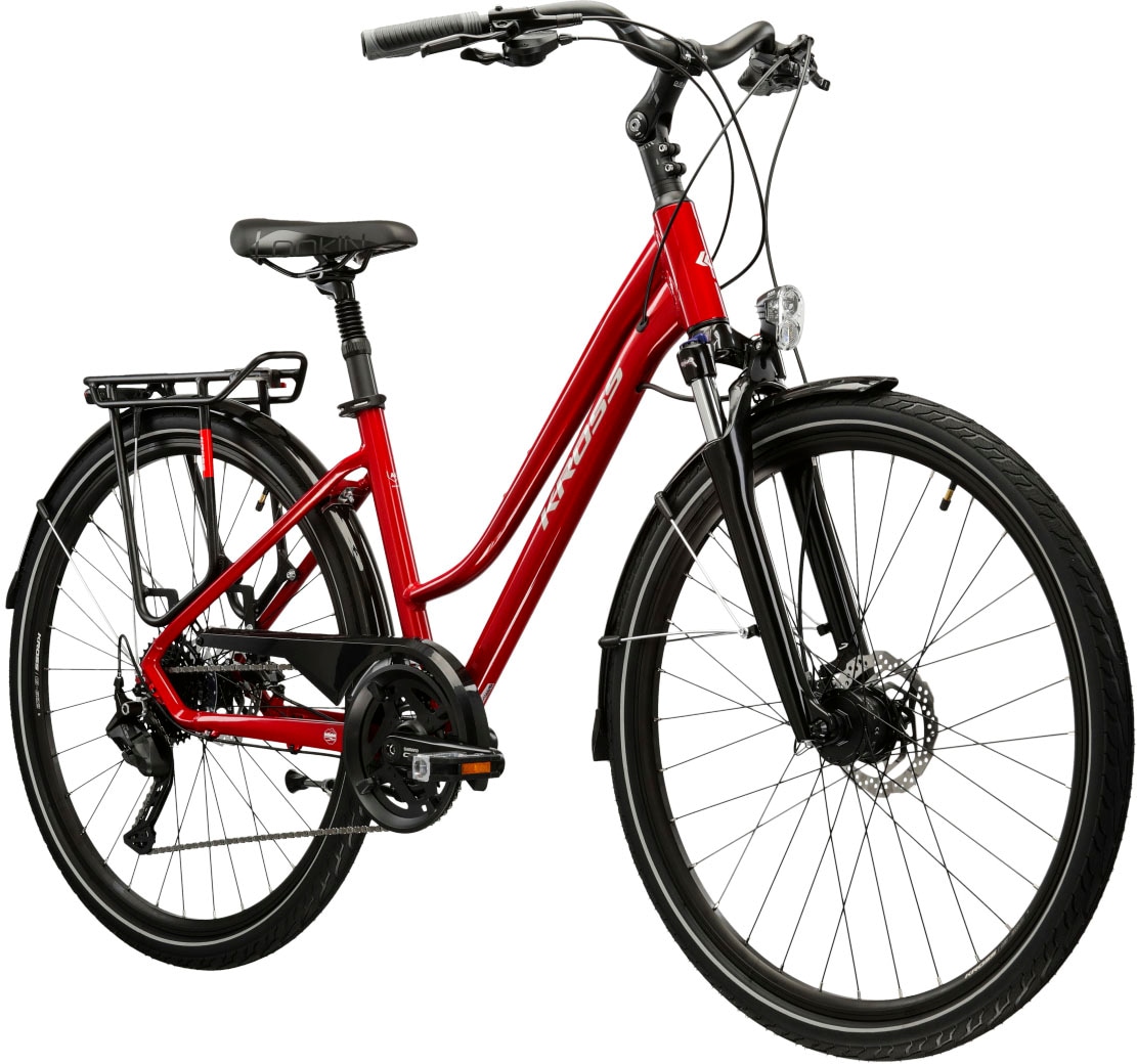 Kross Trekkingrad »Trans 5.0«, 18 Gang, Shimano, CUES U3020 Schaltwerk, Kettenschaltung