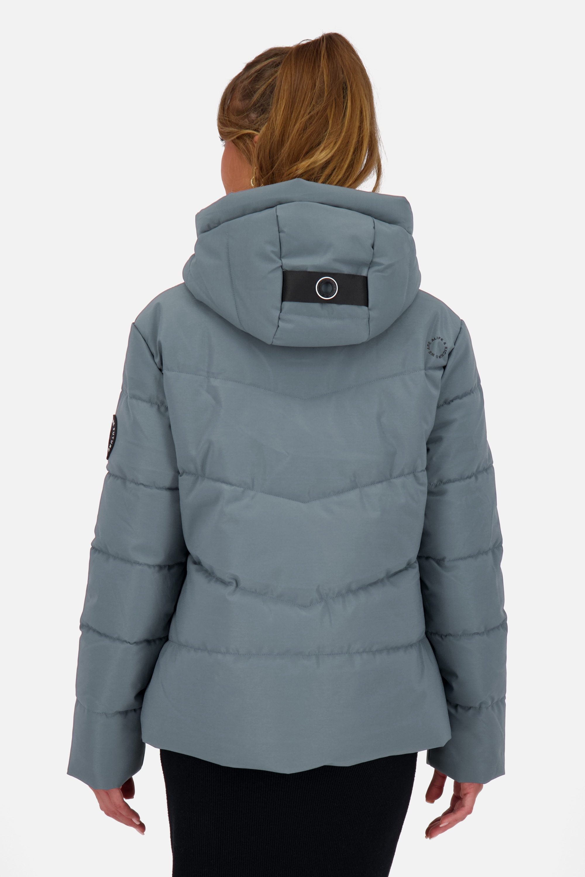Alife & Kickin Winterjacke »Damen MicaelaAK A«, Kurze warme Jacke mit gefütterten Reißverschlusstaschen und Kapuze