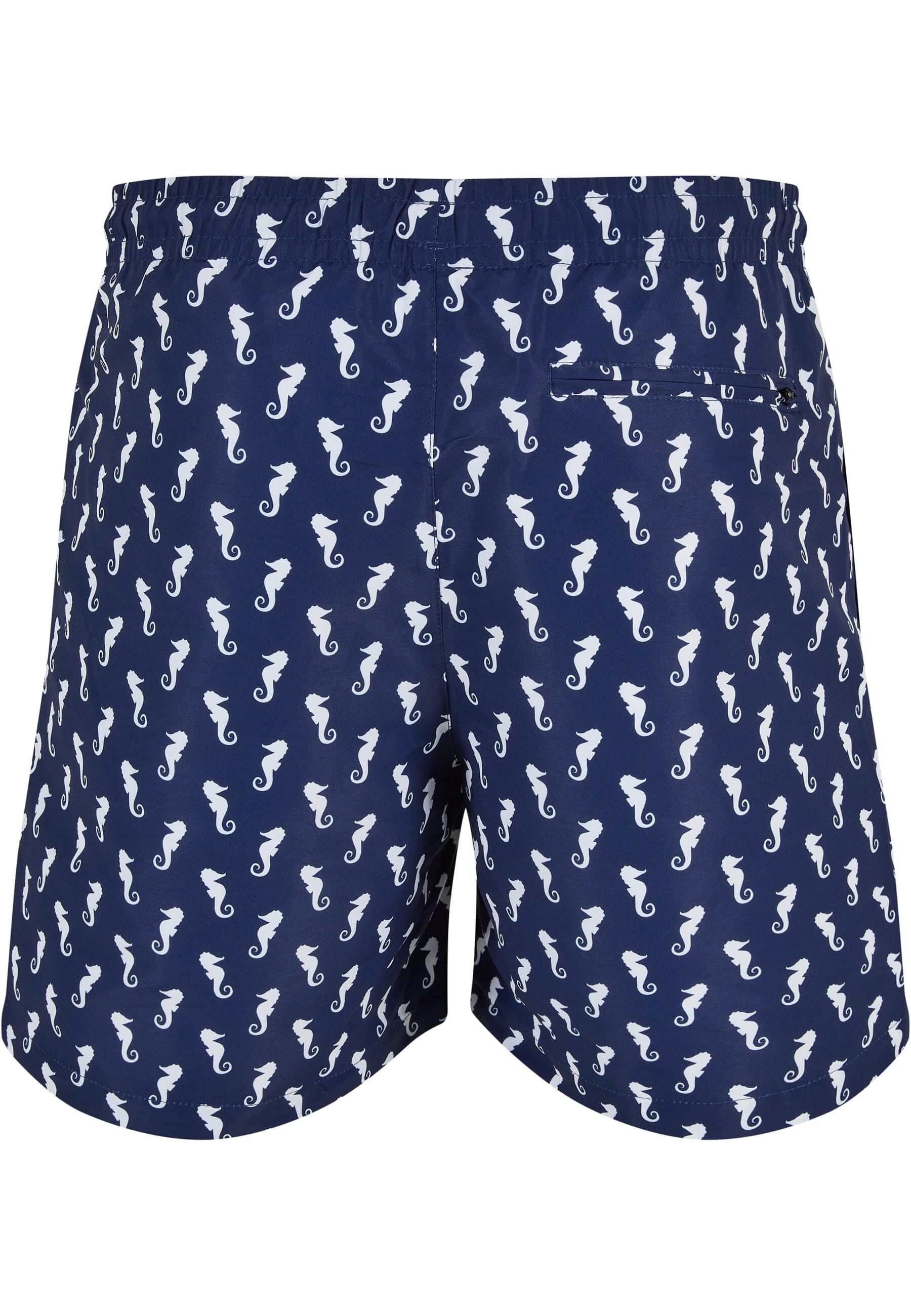 URBAN CLASSICS Badeshorts »Urban Classics Herren Pattern Swim Shorts«