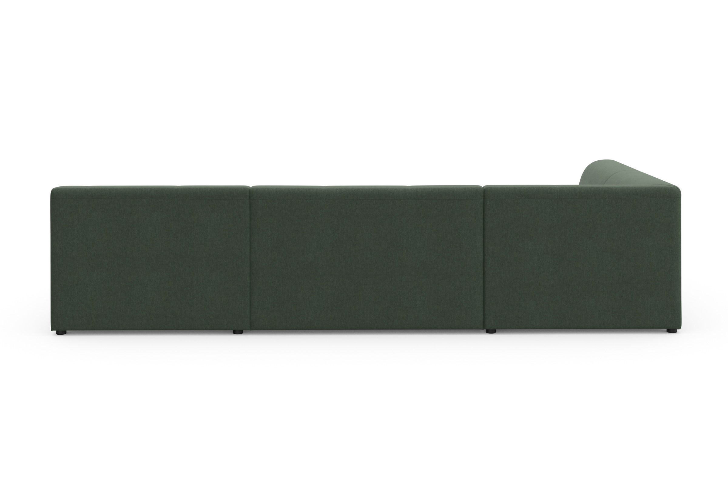 Wohnlandschaft DOMO COLLECTION "Topper, elegant und zeitlos, komfortabel, U-Form", grün (apfelgrün), B:320cm H:78cm T:213cm, Sofas, Wohnlandschaft, wahlweise mit Bettfunktion 3