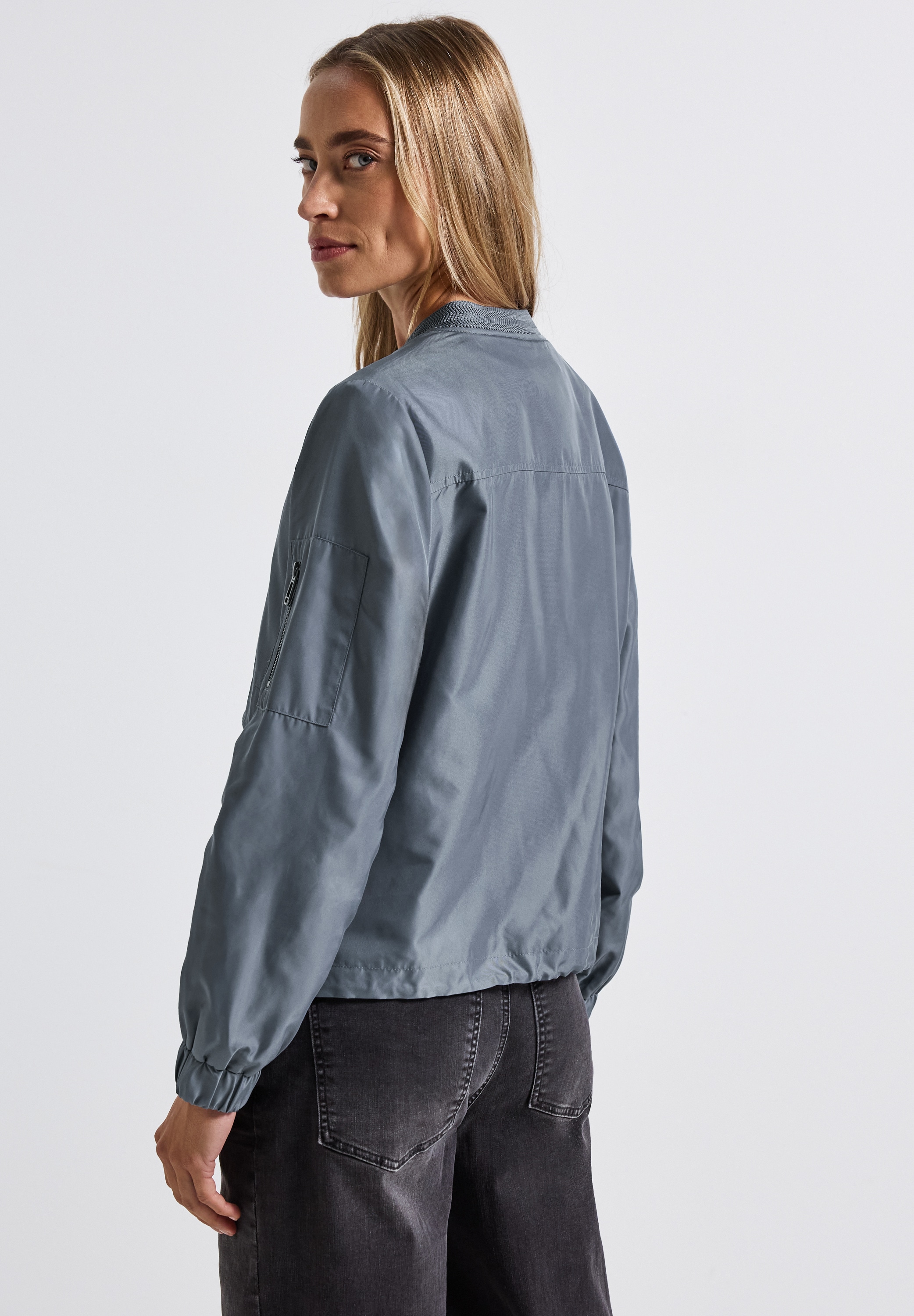 STREET ONE Blouson, ohne Kapuze, mit Elastikbund an den Ärmeln